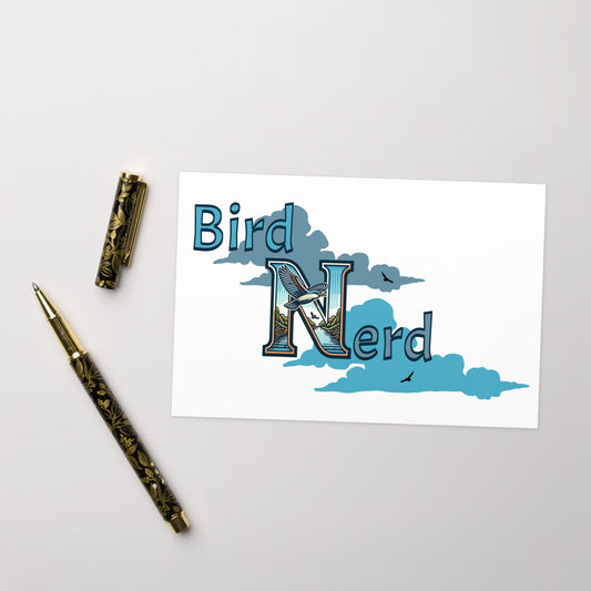 Bird Nerd Greeting Card - Greeting Card - Discovery Co.
