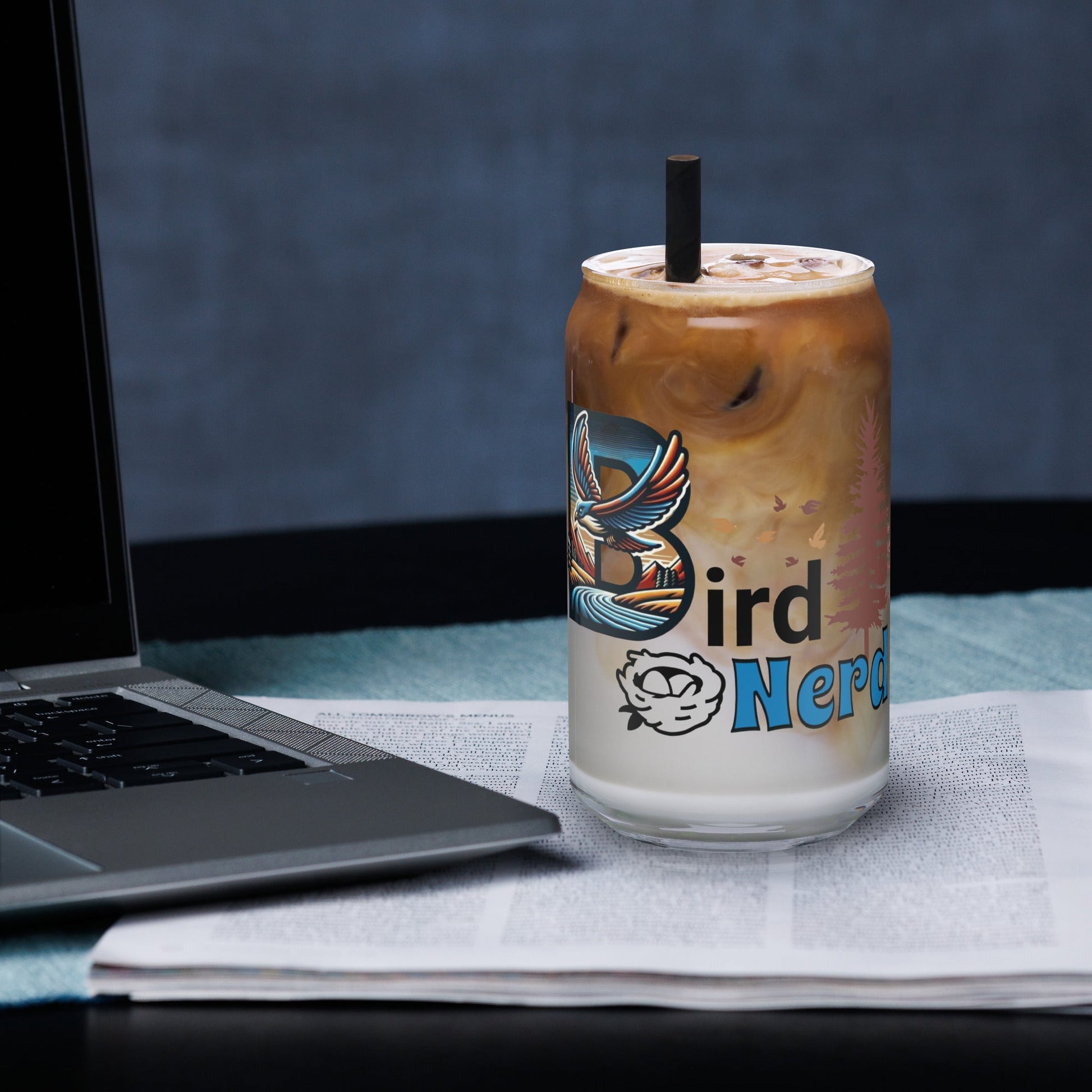 Bird Nerd II Can - Shaped Glass - Can - Shaped Glass - Discovery Co.