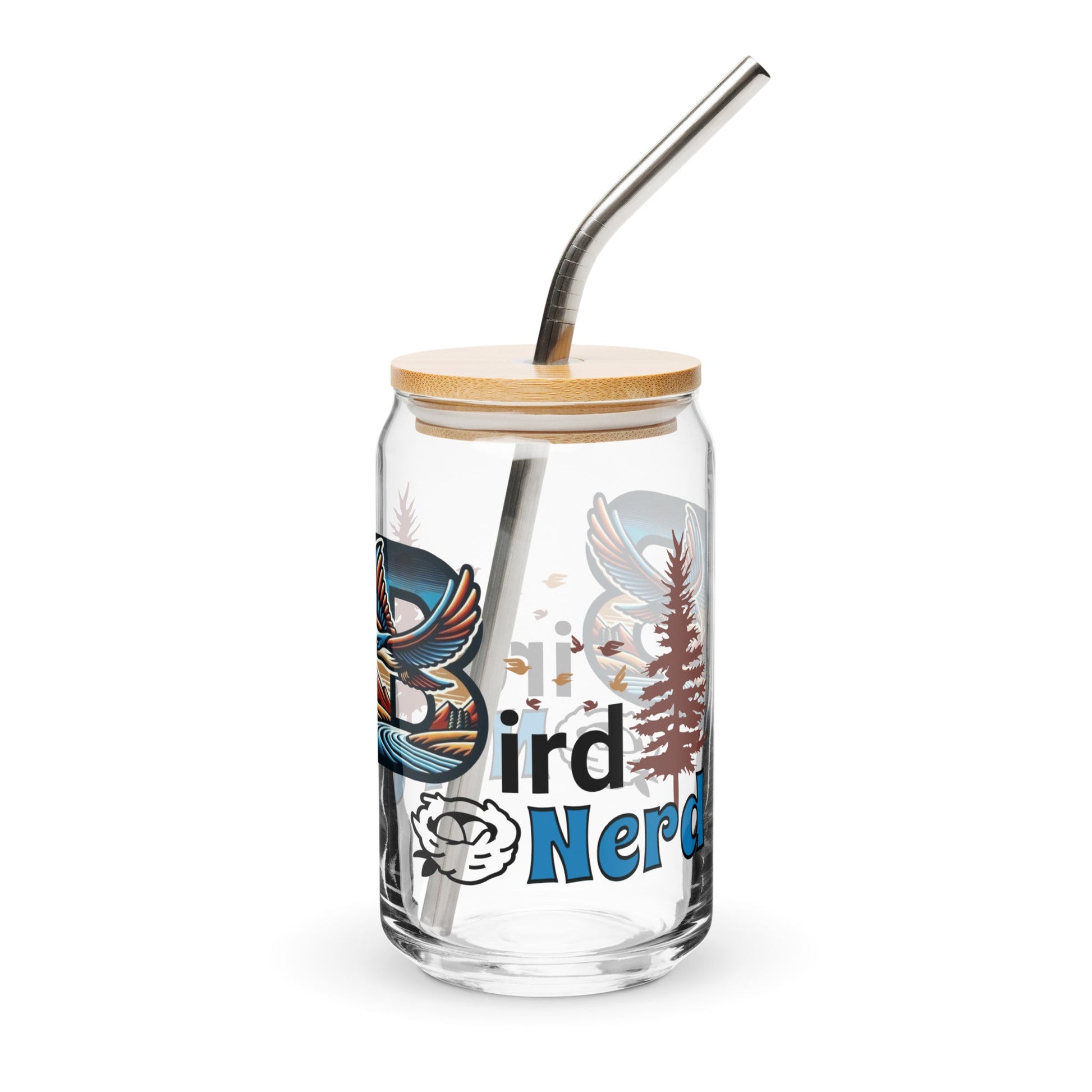 Bird Nerd II Can - Shaped Glass - Can - Shaped Glass - Discovery Co.