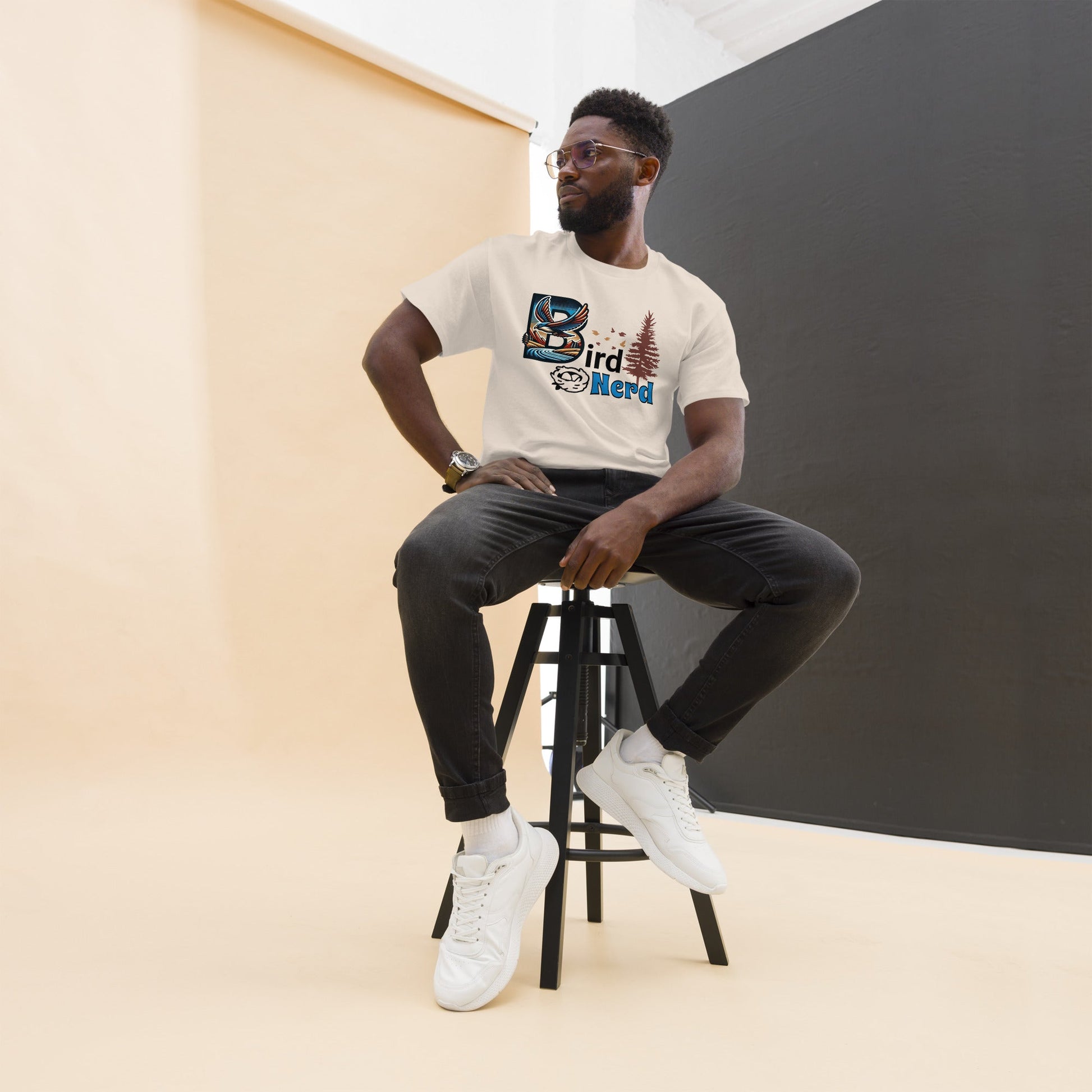Bird Nerd II Men's (Unisex) Classic Tee - Men's Shirts - Discovery Co.