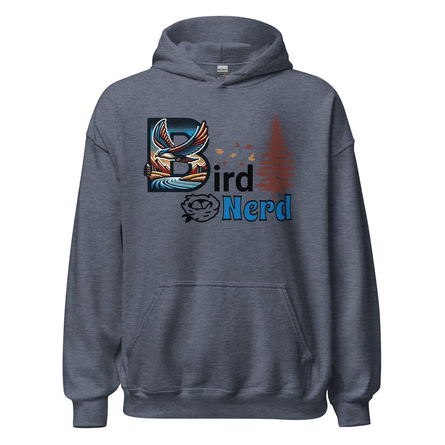 Bird Nerd II Men's (Unisex) Hoodie - Hoodies - Discovery Co.