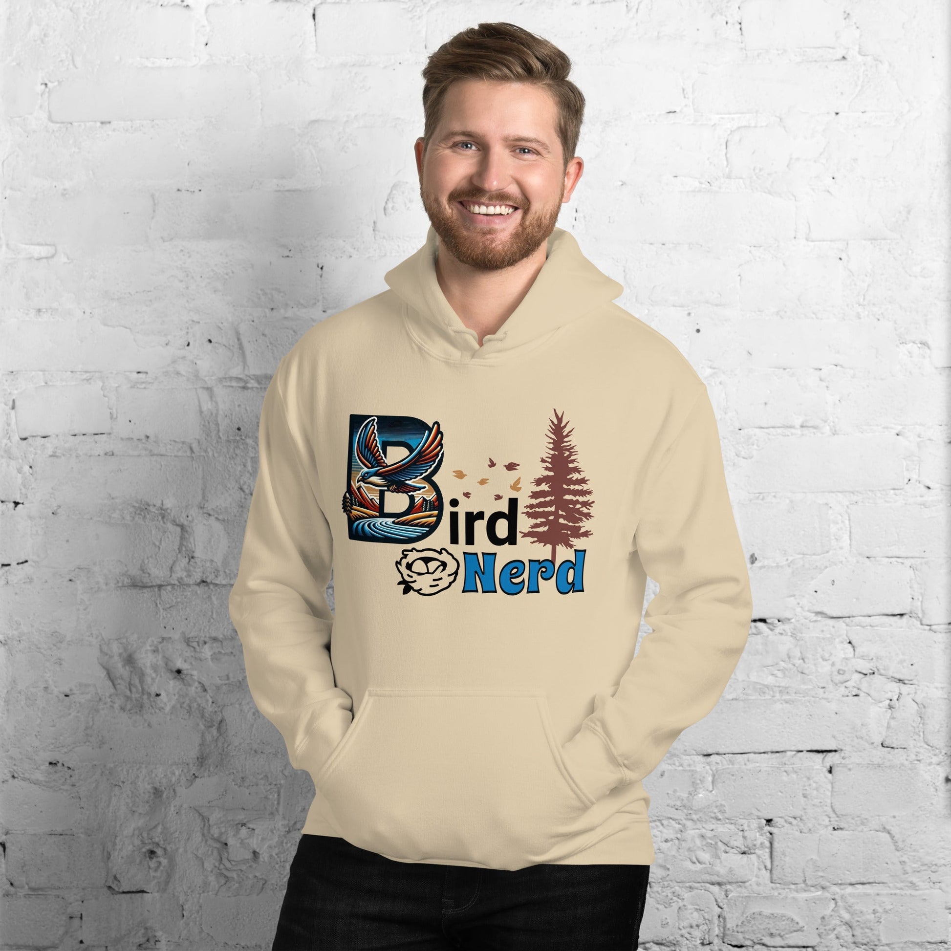 Bird Nerd II Men's (Unisex) Hoodie - Hoodies - Discovery Co.