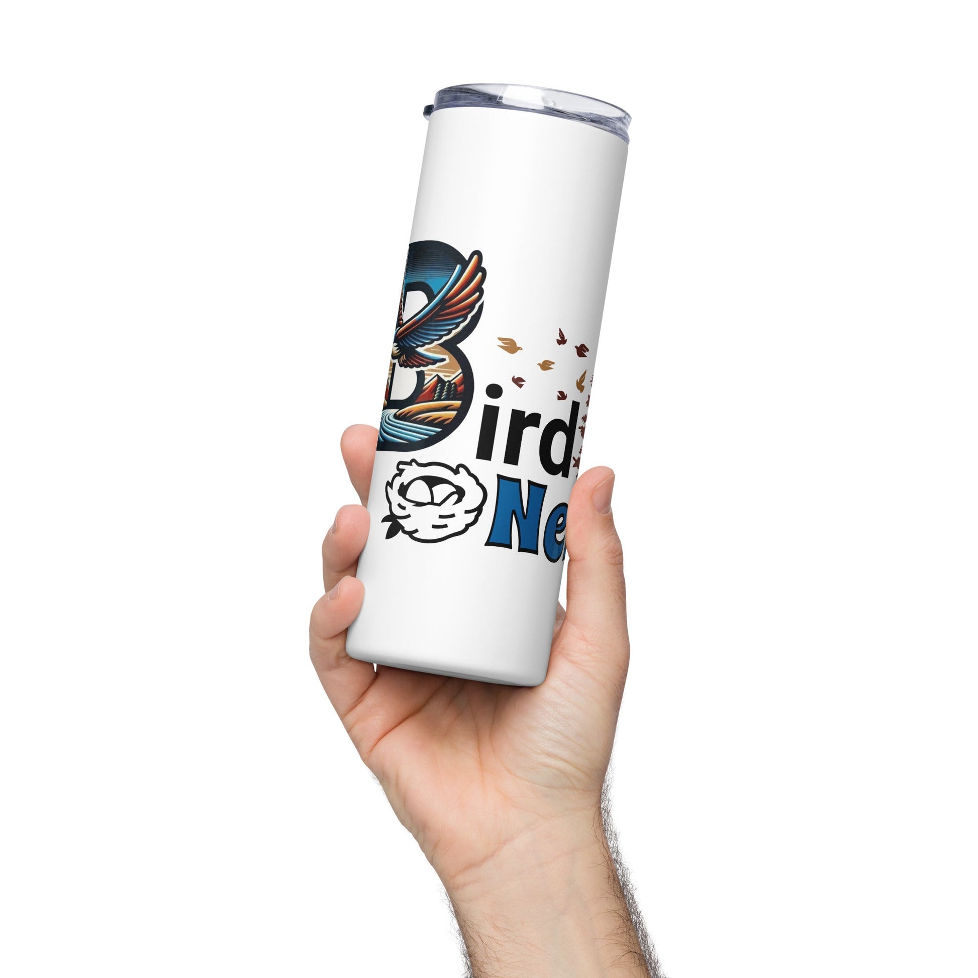 Bird Nerd II Stainless Steel Tumbler - Steel Tumbler - Discovery Co.