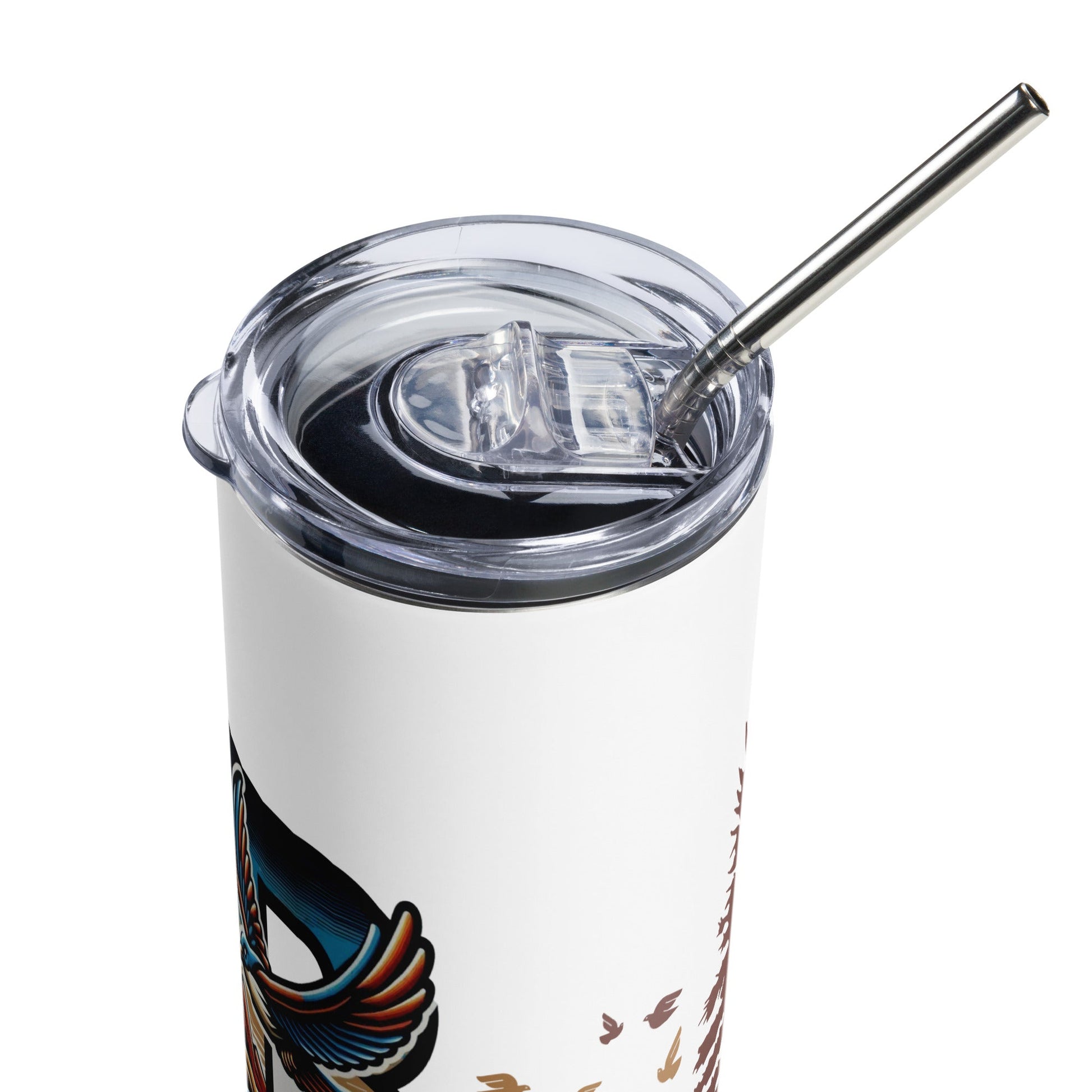 Bird Nerd II Stainless Steel Tumbler - Steel Tumbler - Discovery Co.