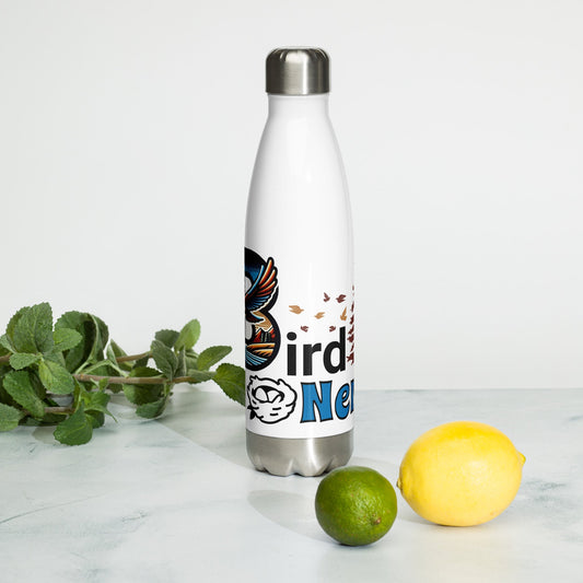 Bird Nerd II Stainless Steel Water Bottle - Stainless Steel Water Bottle - Discovery Co.