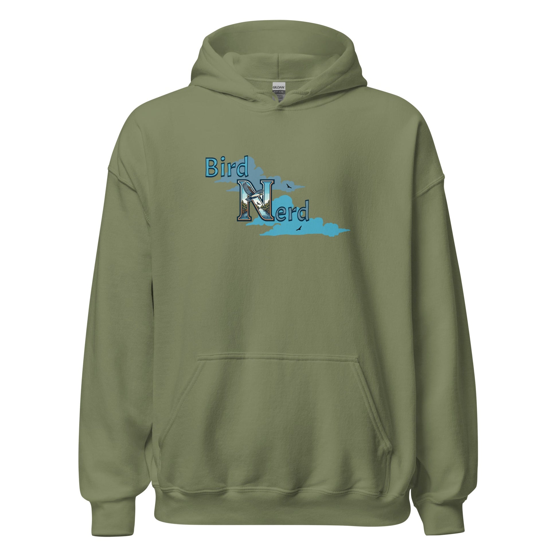 Bird Nerd Men's (Unisex) Hoodie - Hoodies - Discovery Co.