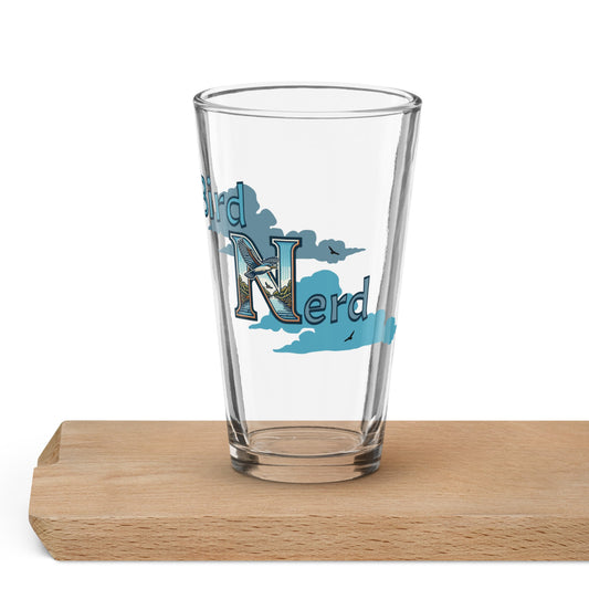 Bird Nerd Pint Glass - Beer Glass - Discovery Co.
