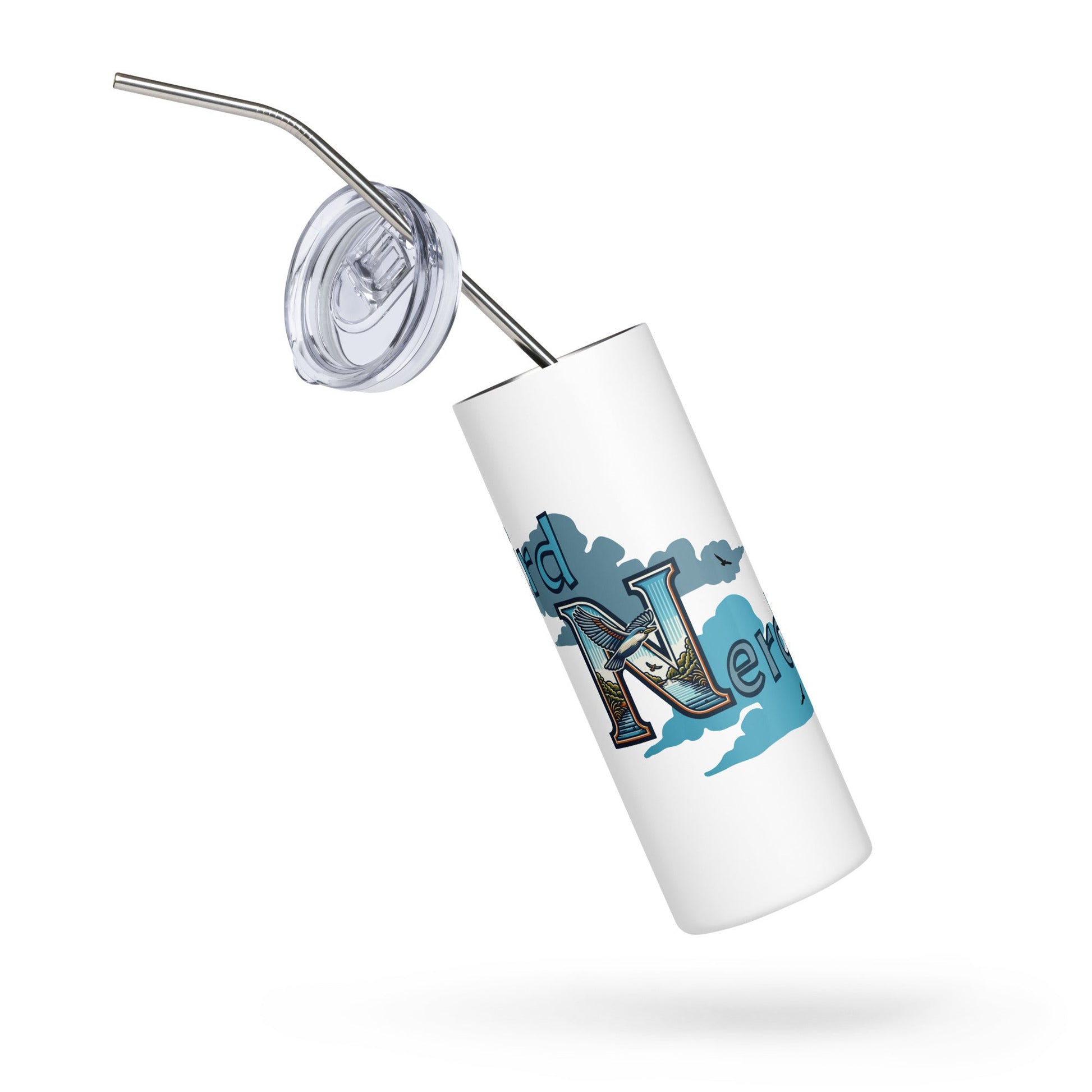 Bird Nerd Stainless Steel Tumbler - Steel Tumbler - Discovery Co.