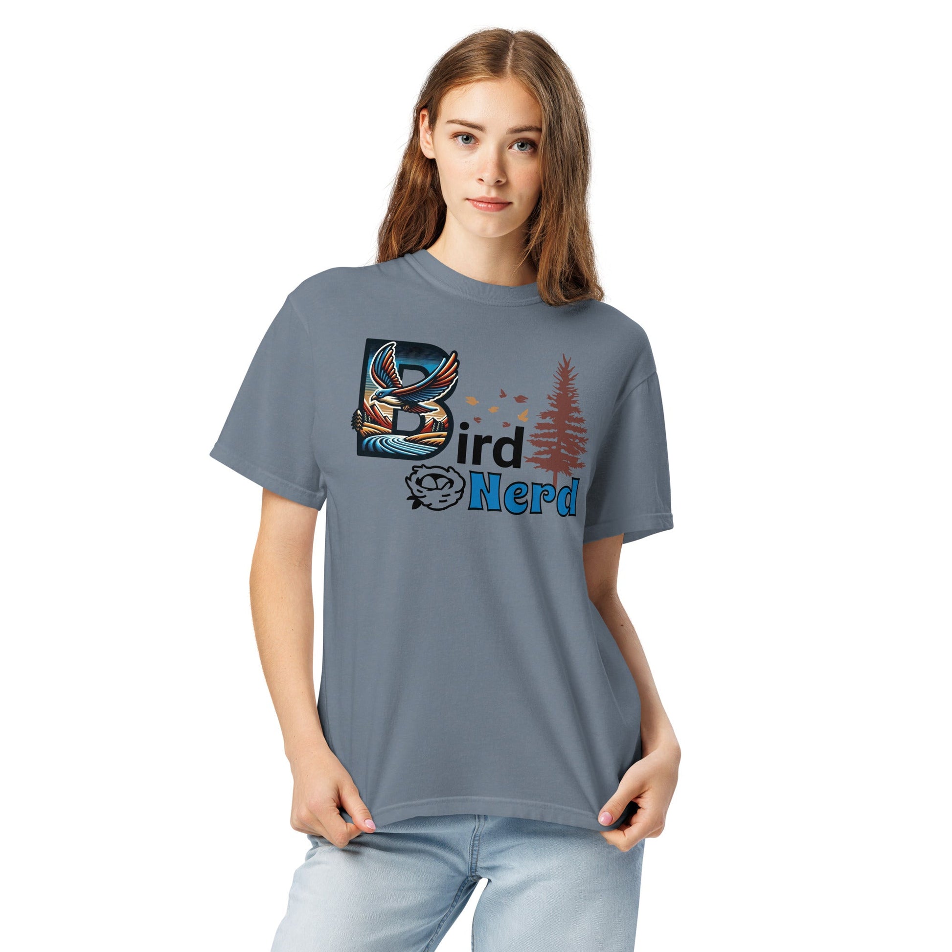 Bird Nerd Women's (Unisex) Premium Tee - Women's Shirts - Discovery Co.