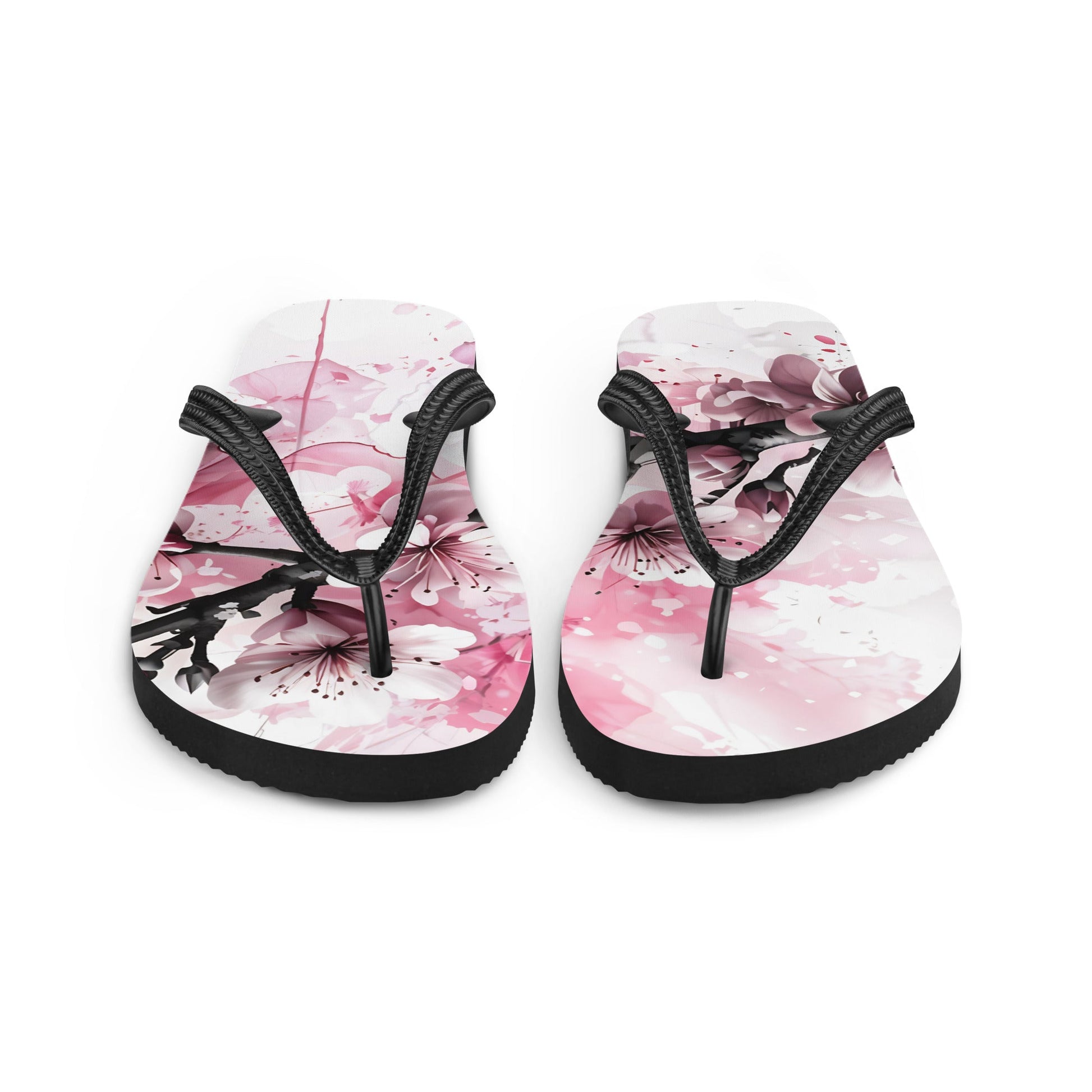 Bird On Cherry Blossom Branch Flip - Flops - Footwear - Discovery Co.