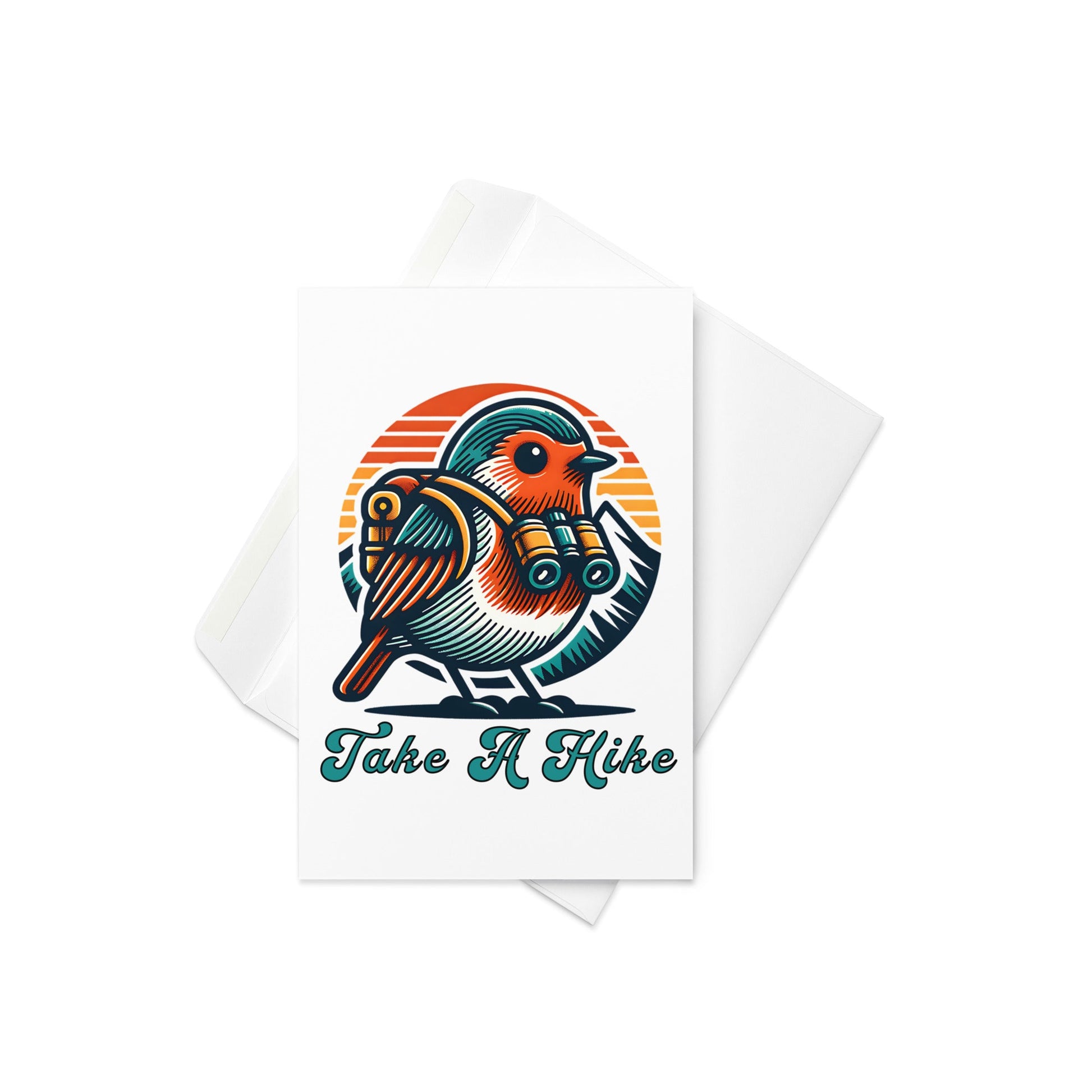 Bird Take A Hike Greeting Card - Greeting Card - Discovery Co.