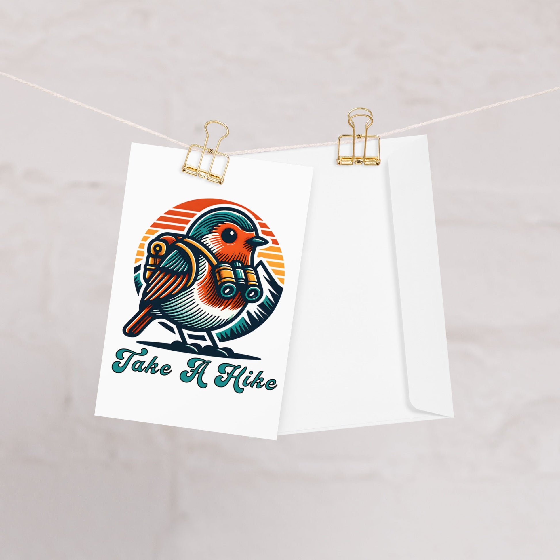 Bird Take A Hike Greeting Card - Greeting Card - Discovery Co.