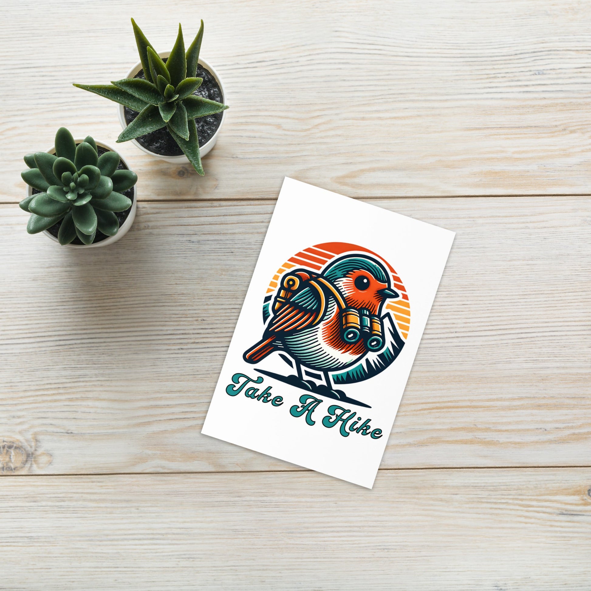 Bird Take A Hike Greeting Card - Greeting Card - Discovery Co.