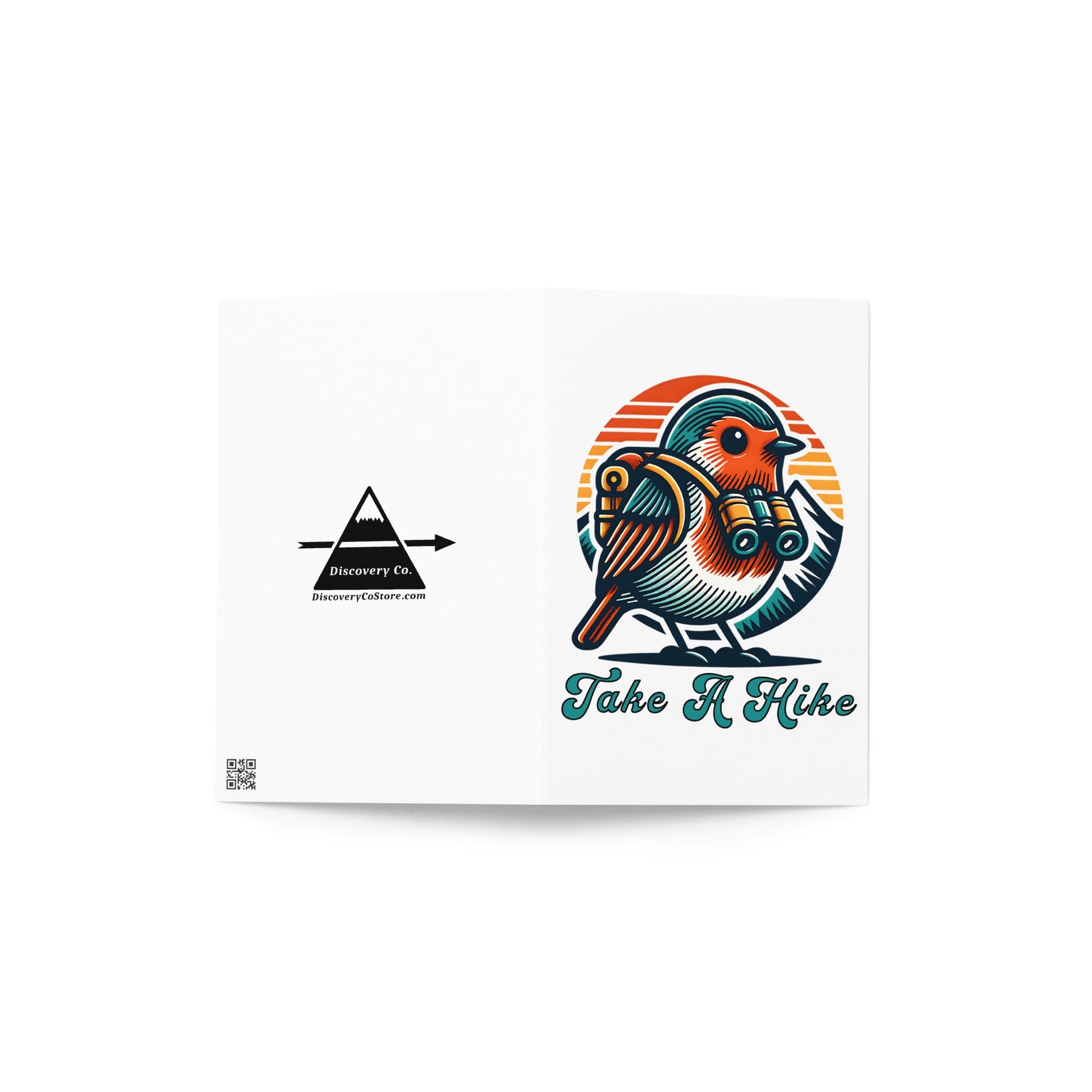 Bird Take A Hike Greeting Card - Greeting Card - Discovery Co.