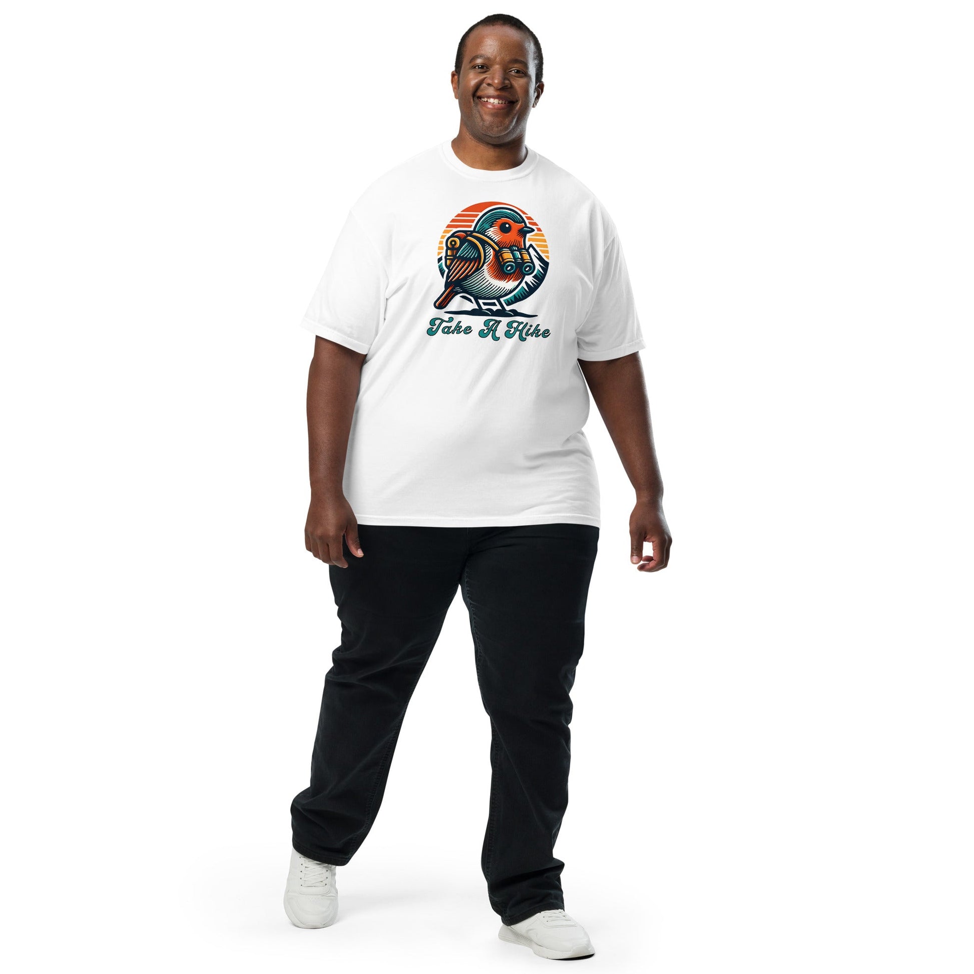 Bird Take A Hike Men's (Unisex) Premium Tee - Men's Shirts - Discovery Co.