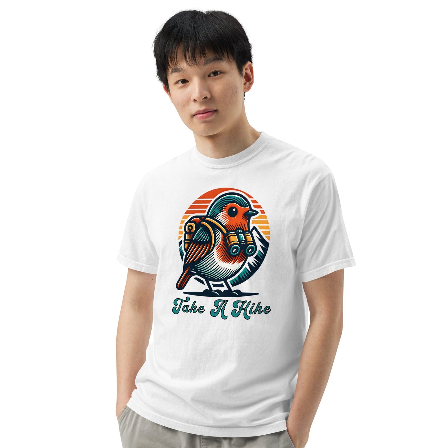 Bird Take A Hike Men's (Unisex) Premium Tee - Men's Shirts - Discovery Co.