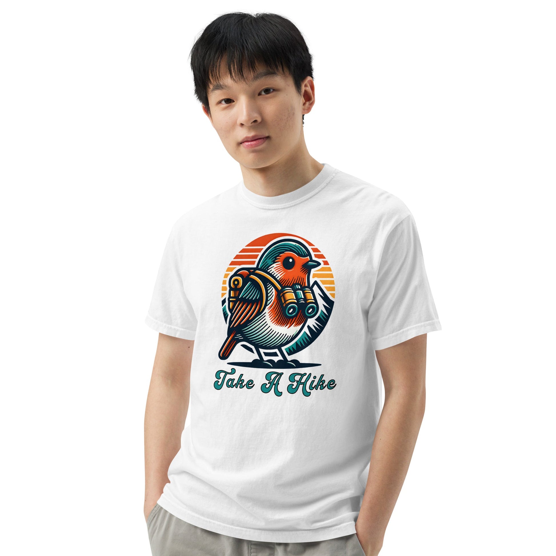 Bird Take A Hike Men's (Unisex) Premium Tee - Men's Shirts - Discovery Co.