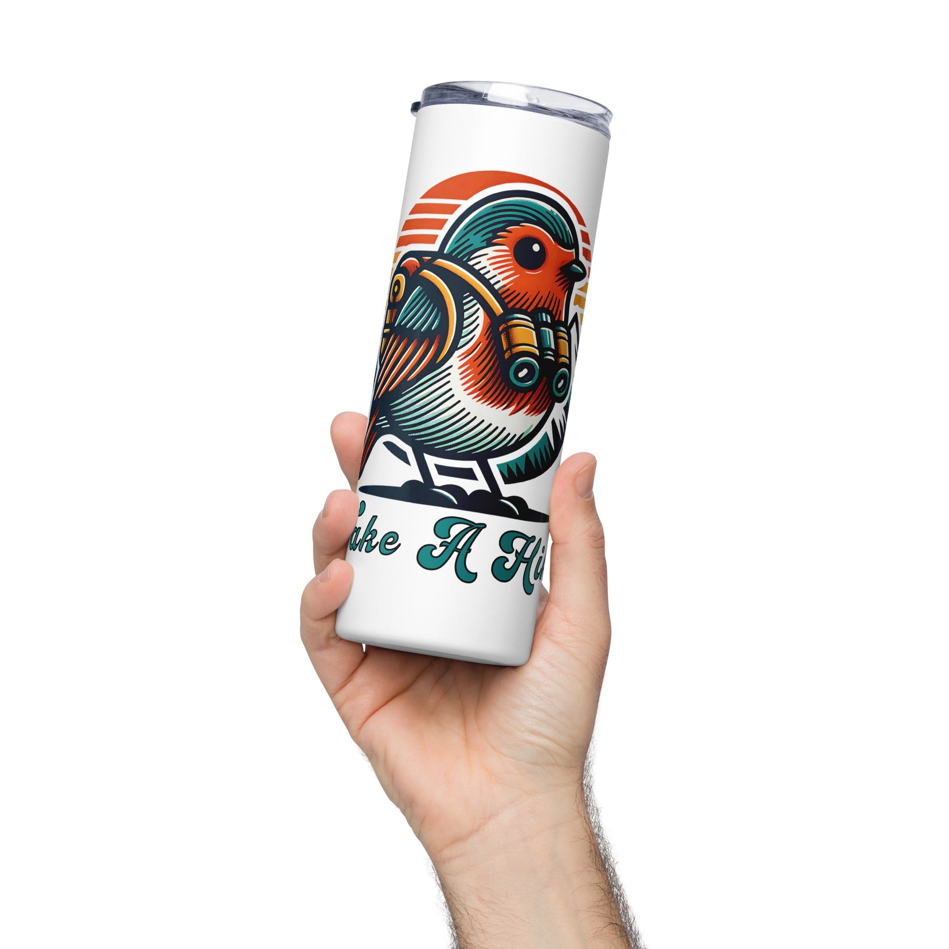 Bird Take A Hike Stainless Steel Tumbler - Steel Tumbler - Discovery Co.
