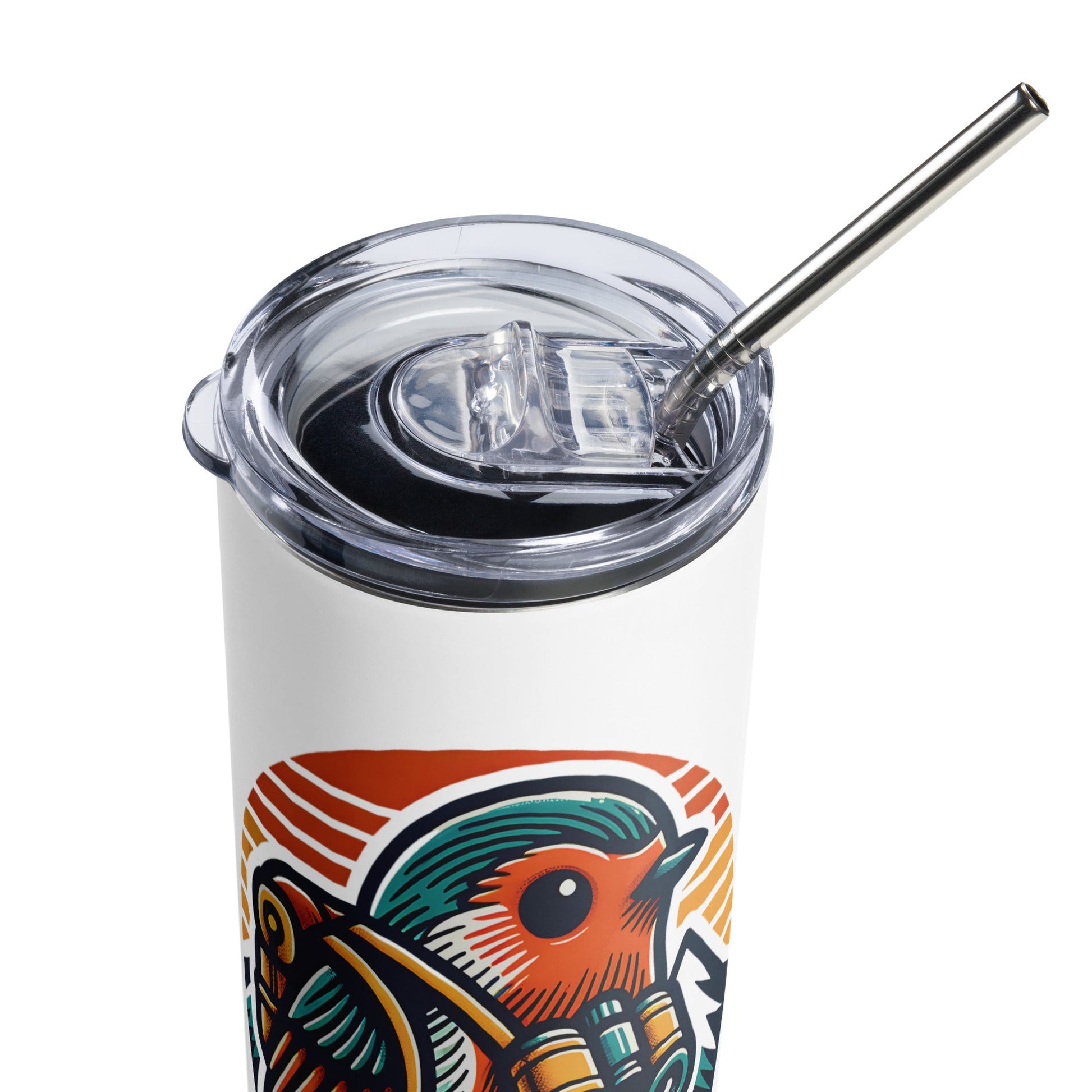Bird Take A Hike Stainless Steel Tumbler - Steel Tumbler - Discovery Co.