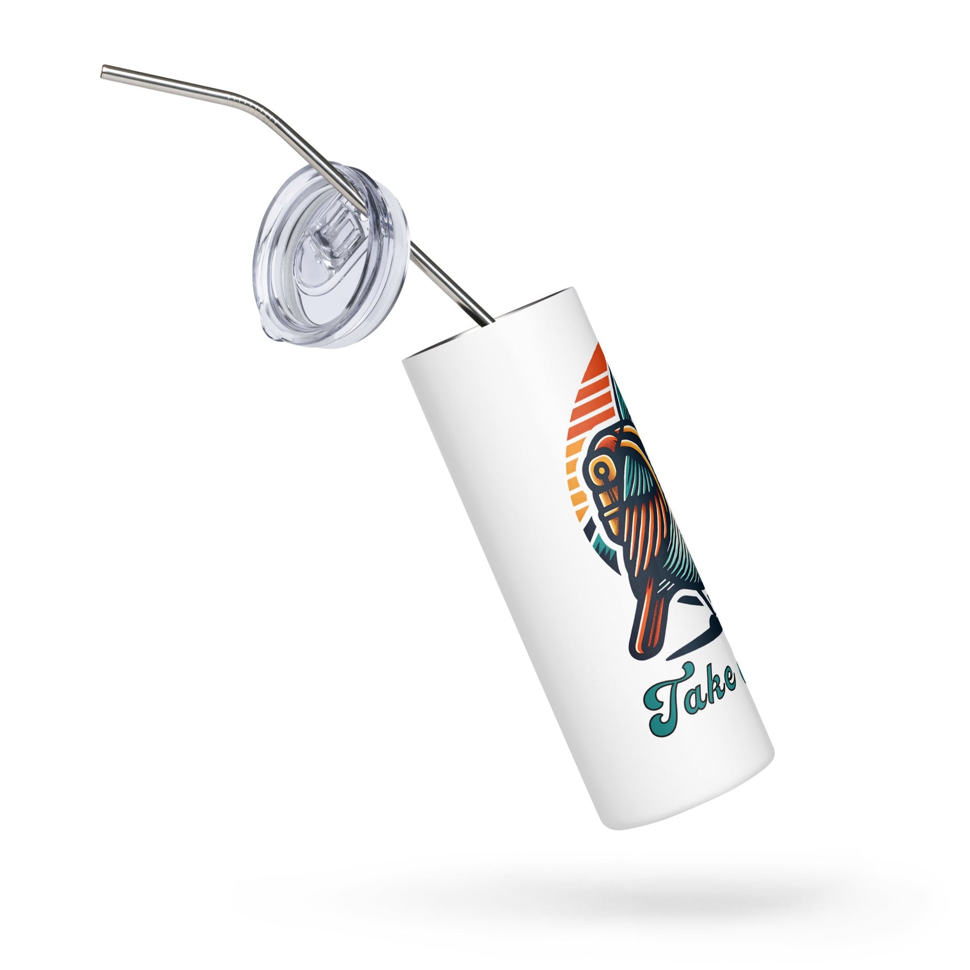 Bird Take A Hike Stainless Steel Tumbler - Steel Tumbler - Discovery Co.