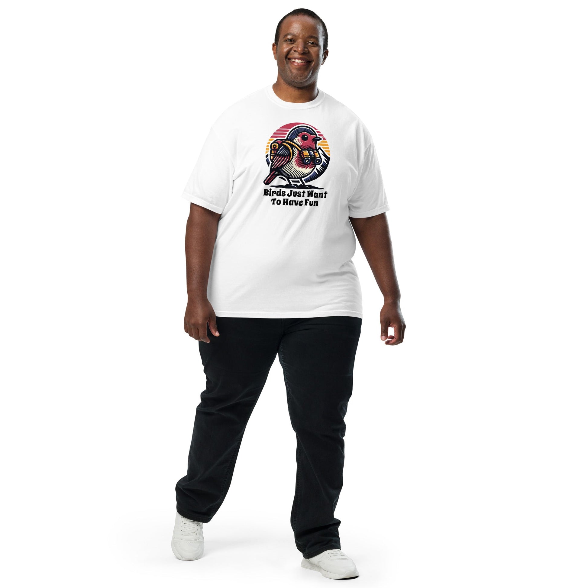 Bird's Just Want To Have Fun Men's (Unisex) Premium Tee - Men's Shirts - Discovery Co.