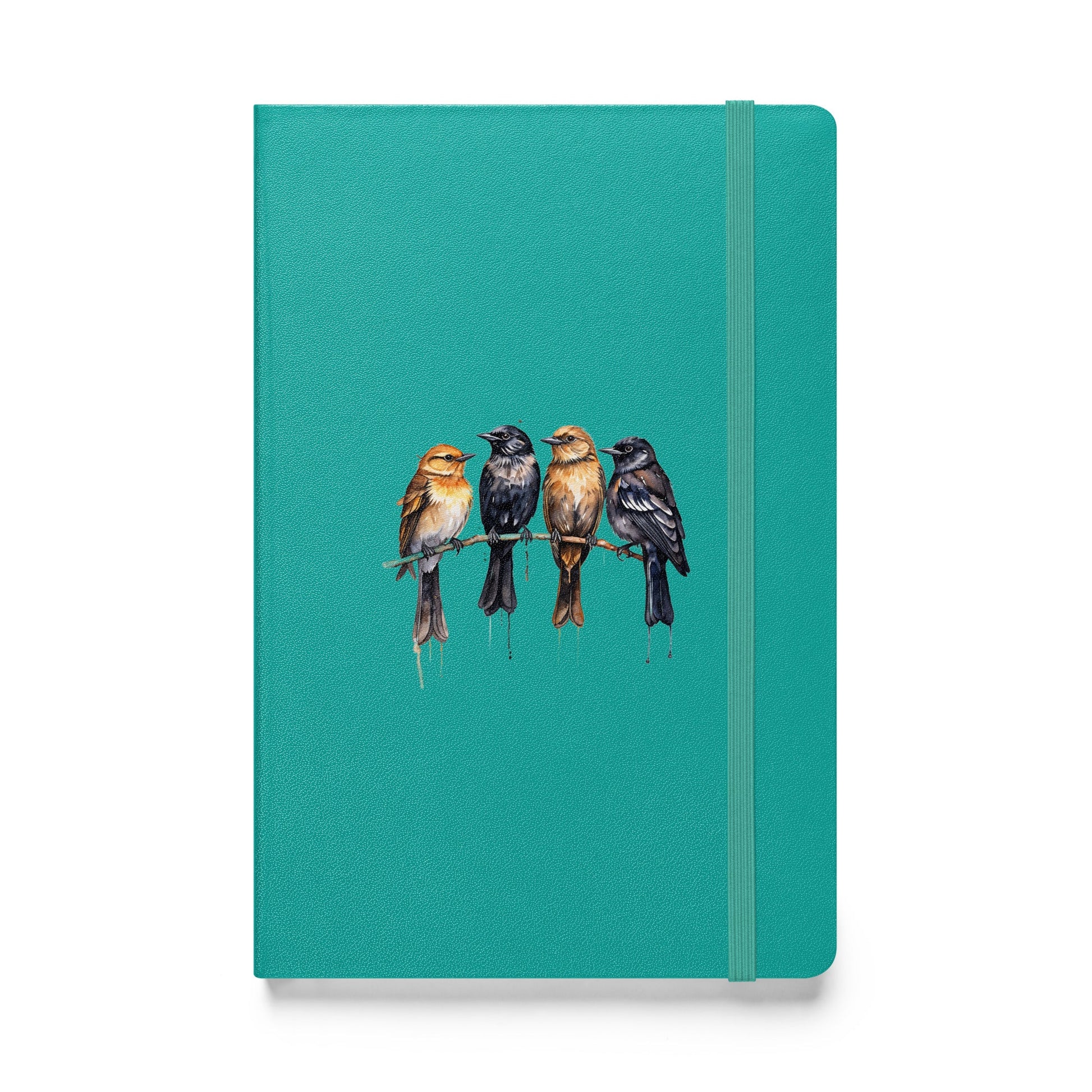 Birds Watercolor Art Hardcover Bound Notebook - Hardcover Bound Notebooks - Discovery Co.