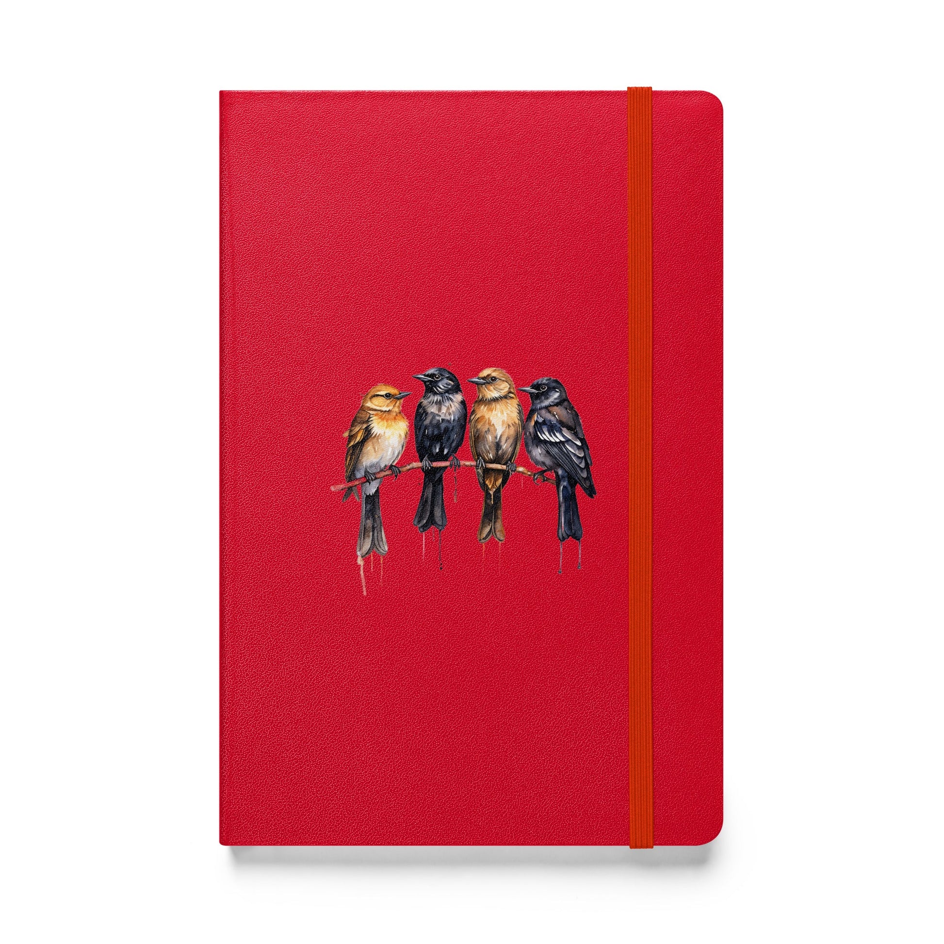 Birds Watercolor Art Hardcover Bound Notebook - Hardcover Bound Notebooks - Discovery Co.