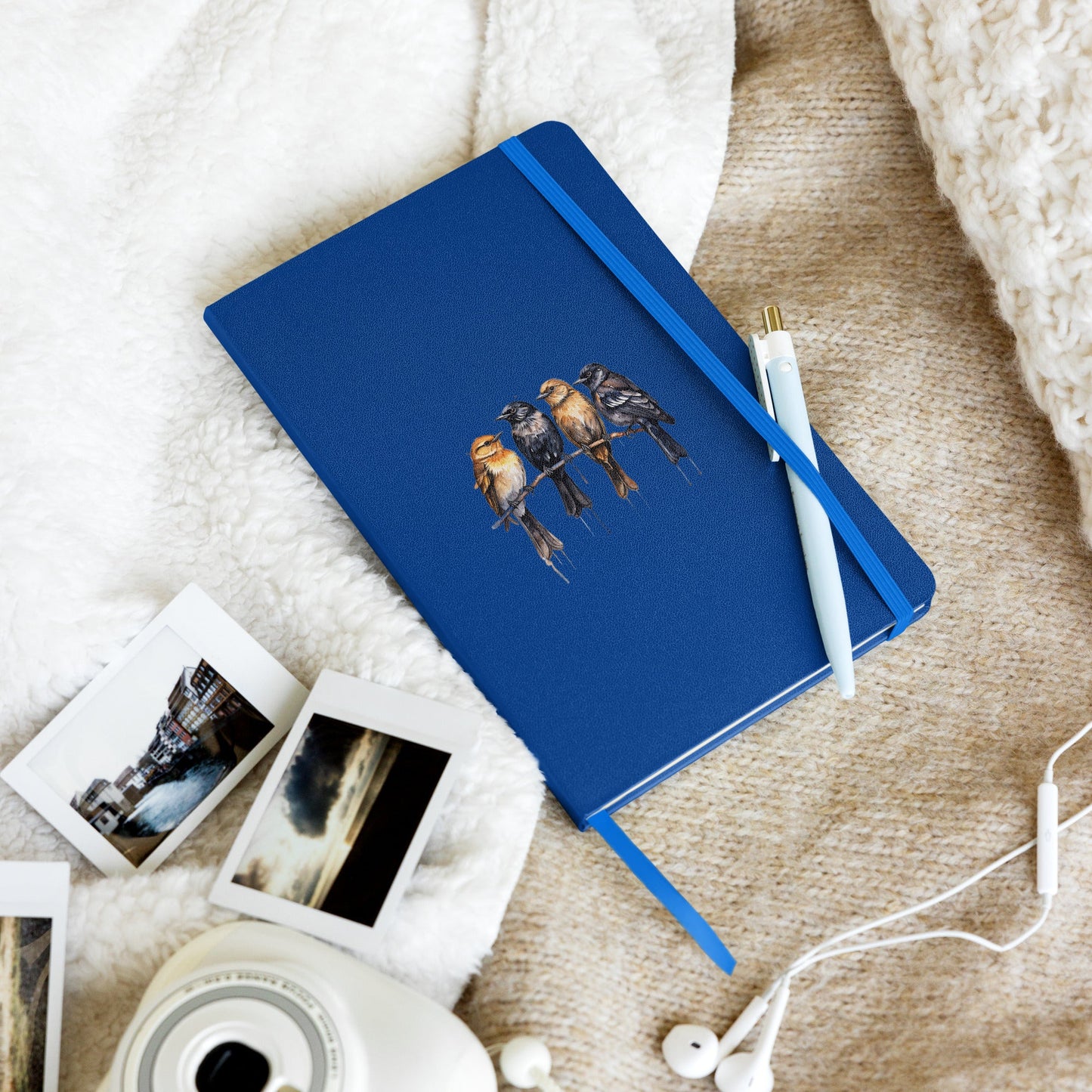 Birds Watercolor Art Hardcover Bound Notebook - Hardcover Bound Notebooks - Discovery Co.