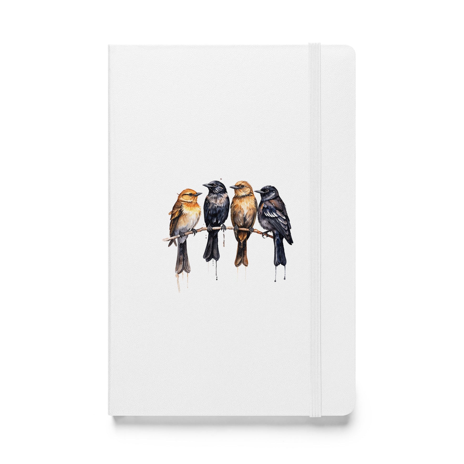 Birds Watercolor Art Hardcover Bound Notebook - Hardcover Bound Notebooks - Discovery Co.