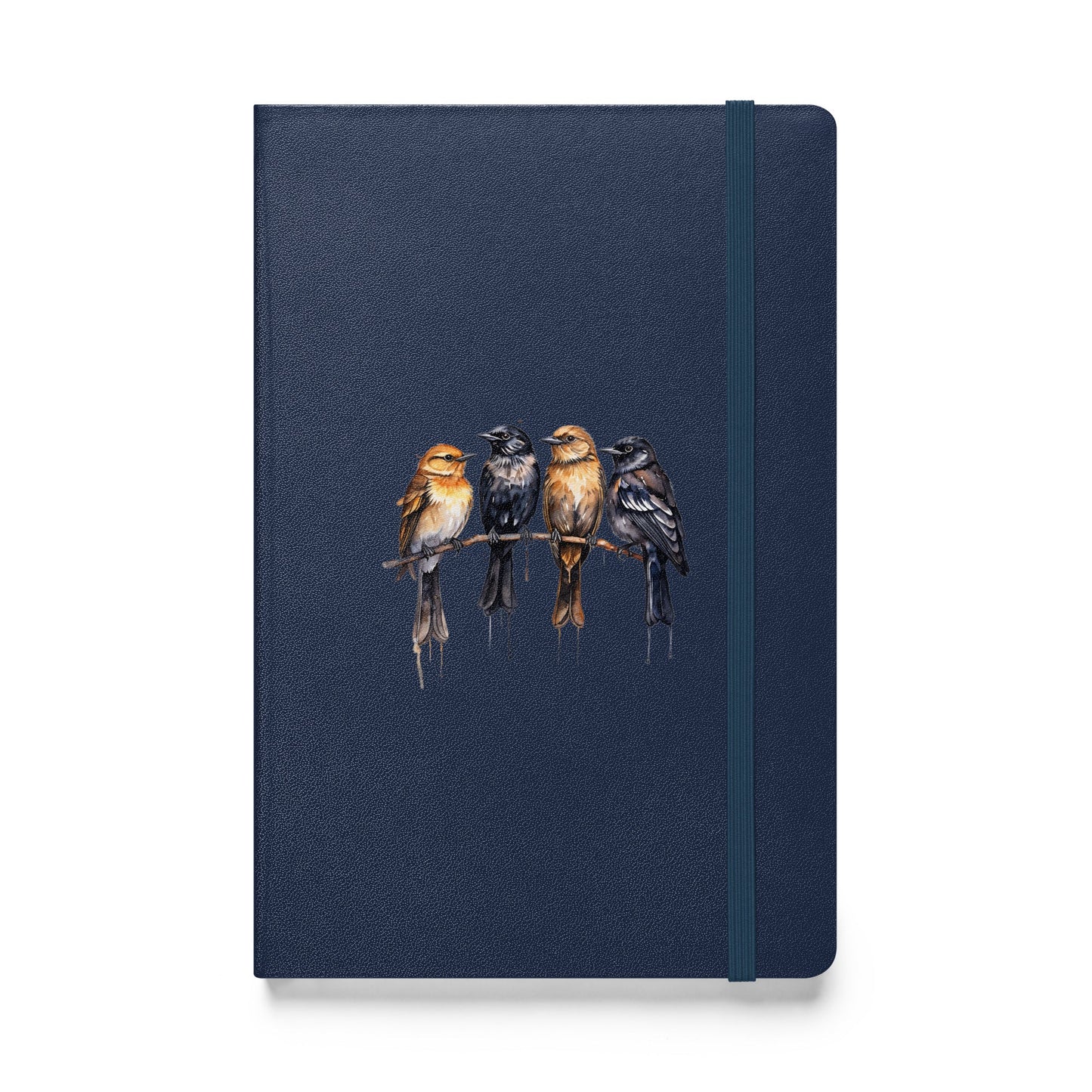 Birds Watercolor Art Hardcover Bound Notebook - Hardcover Bound Notebooks - Discovery Co.