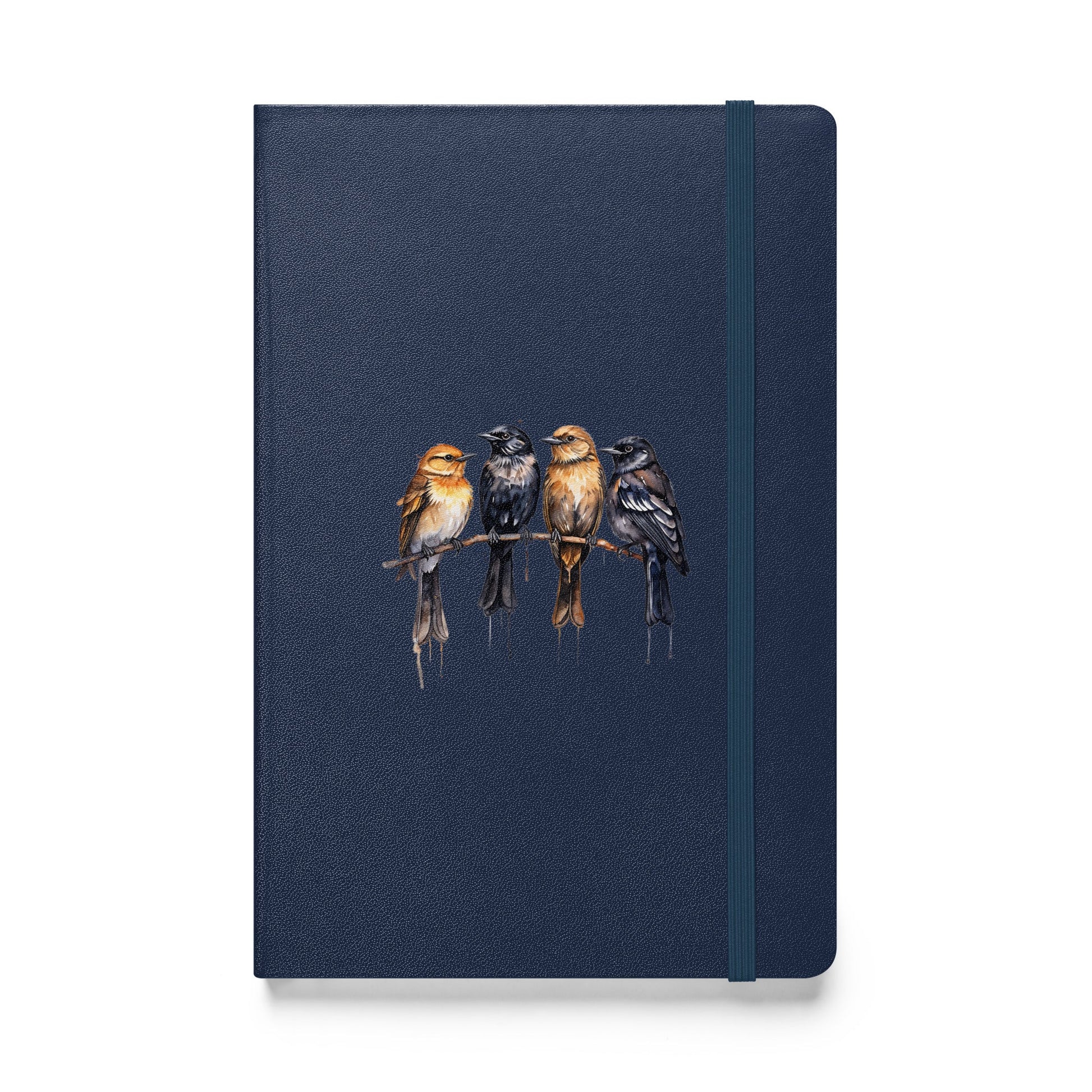 Birds Watercolor Art Hardcover Bound Notebook - Hardcover Bound Notebooks - Discovery Co.