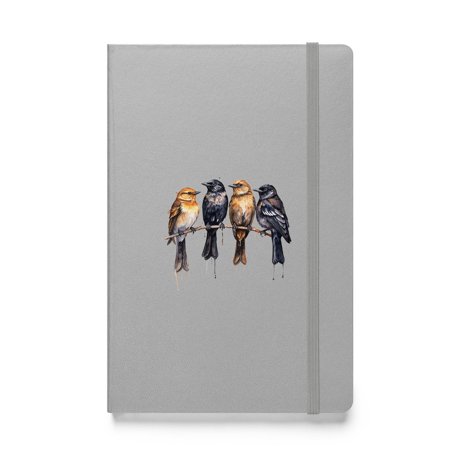 Birds Watercolor Art Hardcover Bound Notebook - Hardcover Bound Notebooks - Discovery Co.