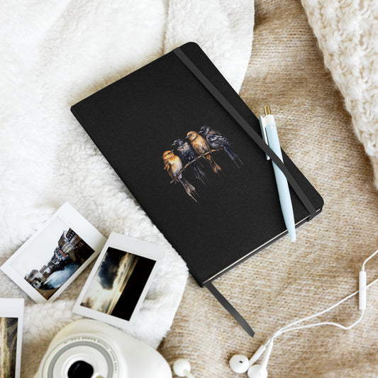 Birds Watercolor Art Hardcover Bound Notebook - Hardcover Bound Notebooks - Discovery Co.