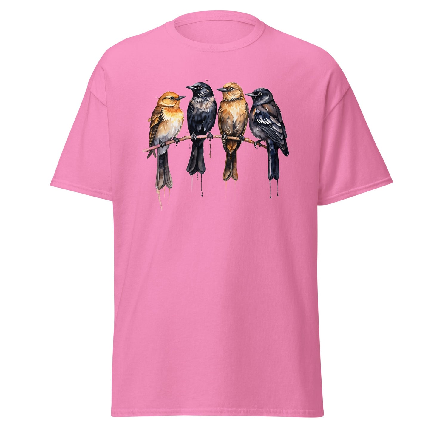 Birds Watercolor Art Women's (Unisex) Classic Tee - Women's Shirts - Discovery Co.