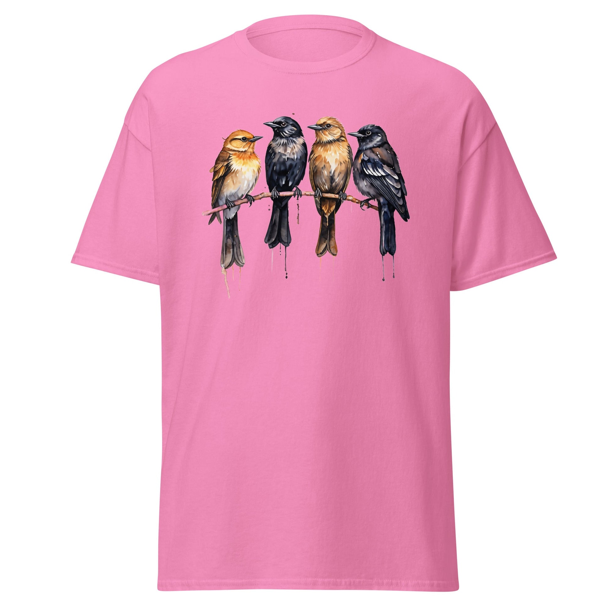 Birds Watercolor Art Women's (Unisex) Classic Tee - Women's Shirts - Discovery Co.