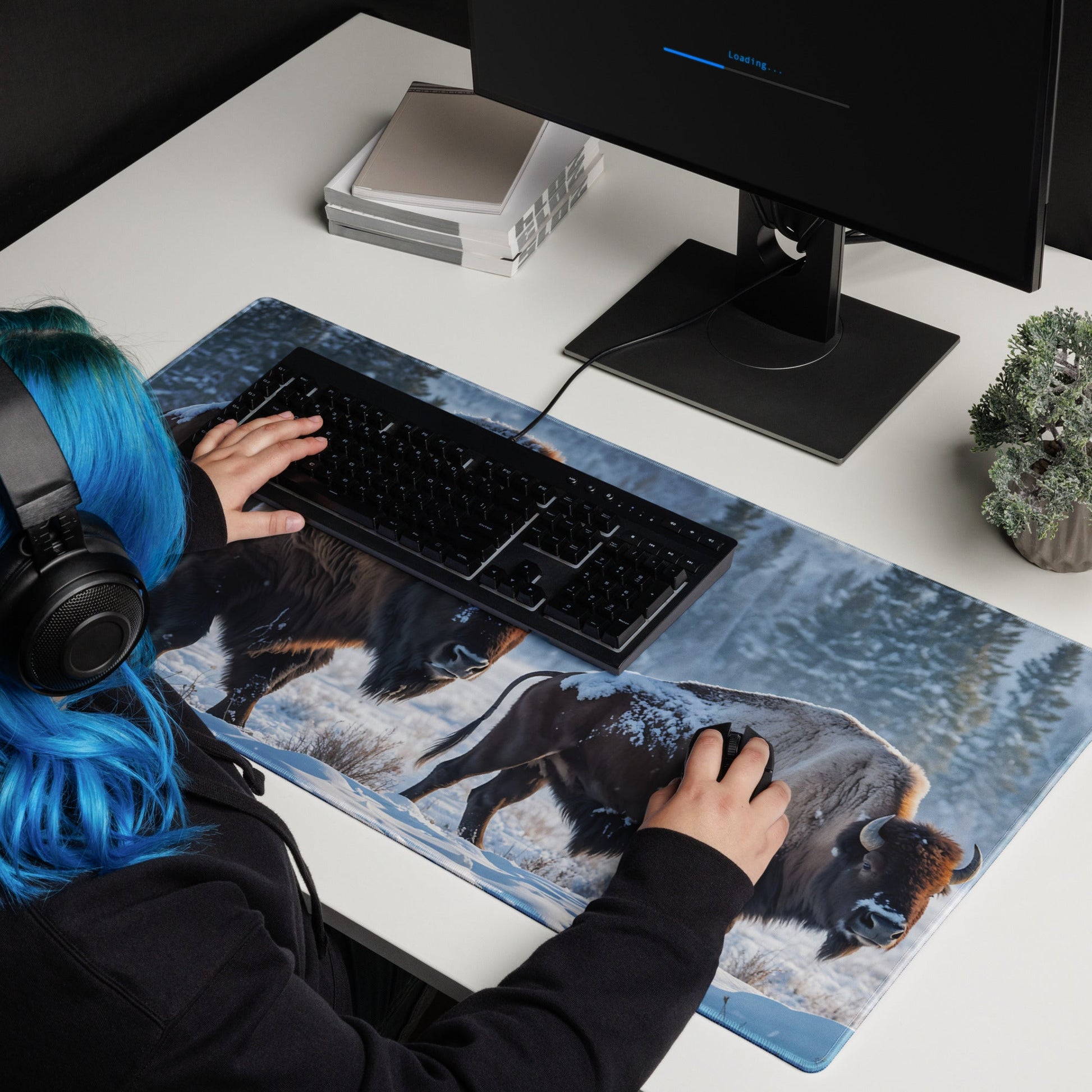 Bison Gaming Mouse Pad - Mouse Pads - Discovery Co.