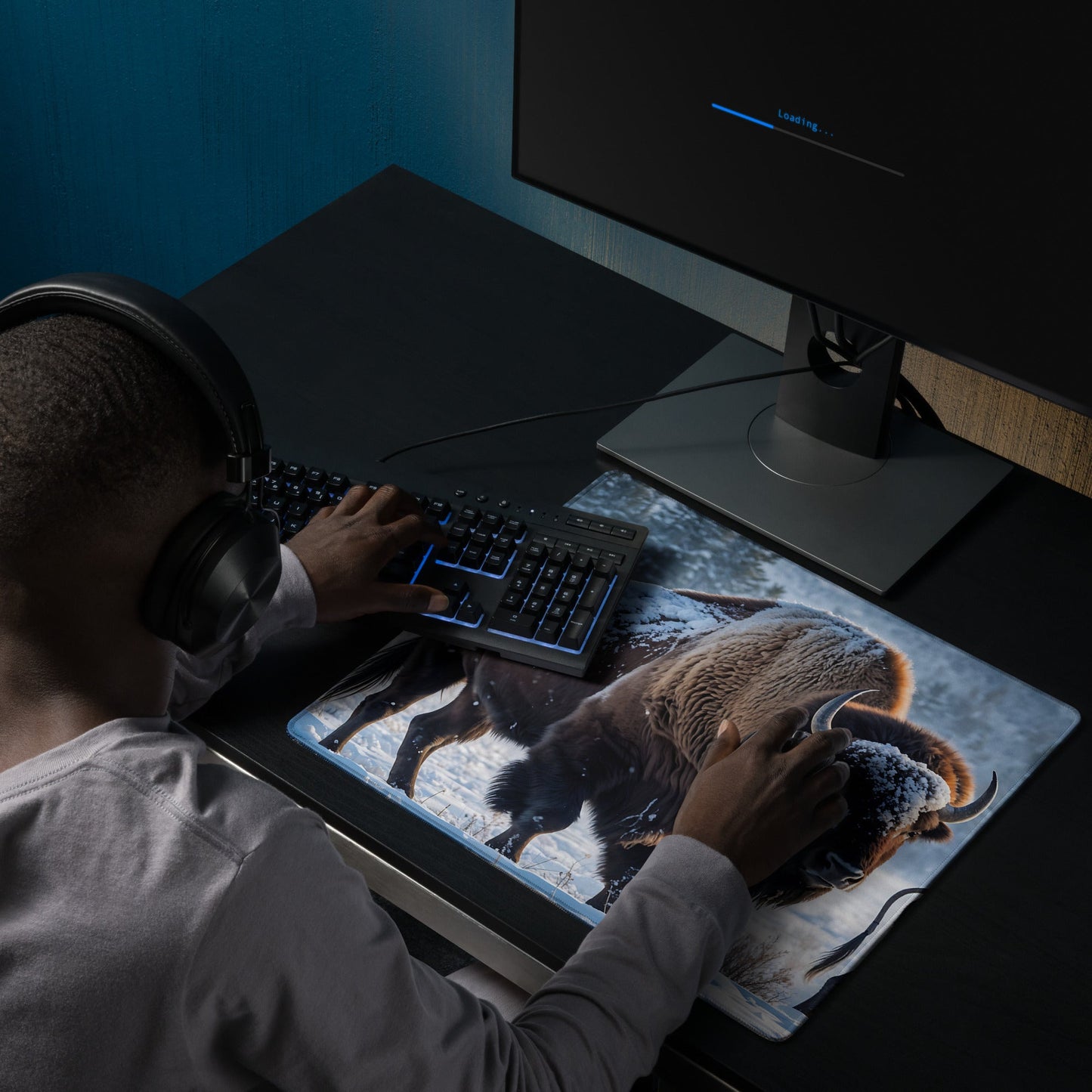 Bison Gaming Mouse Pad - Mouse Pads - Discovery Co.