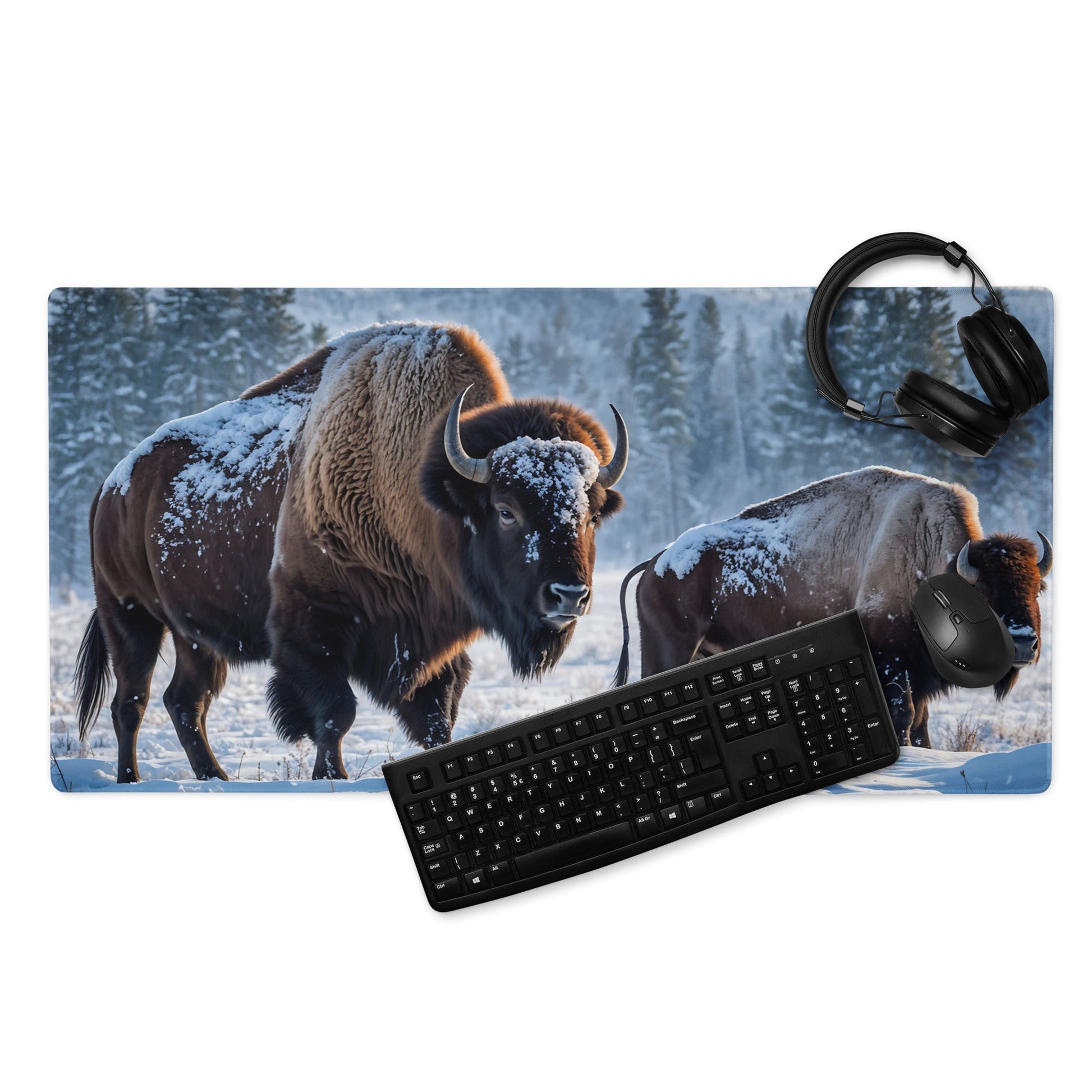 Bison Gaming Mouse Pad - Mouse Pads - Discovery Co.