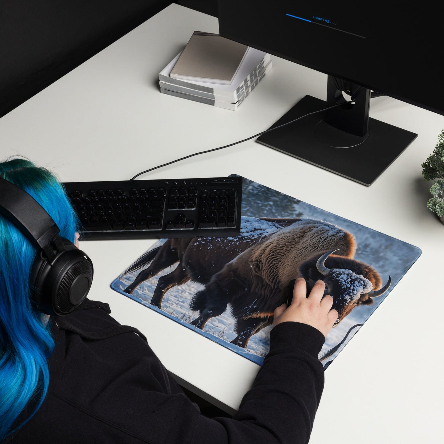 Bison Gaming Mouse Pad - Mouse Pads - Discovery Co.