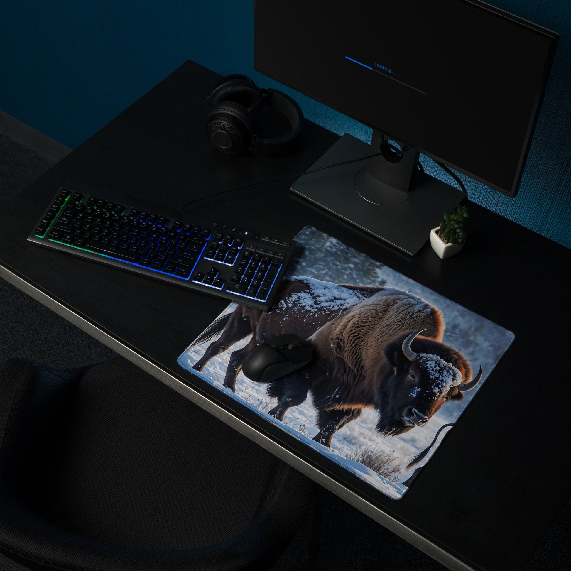 Bison Gaming Mouse Pad - Mouse Pads - Discovery Co.