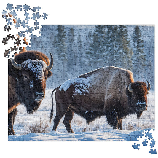 Bison Jigsaw Puzzle - Puzzle - Discovery Co.