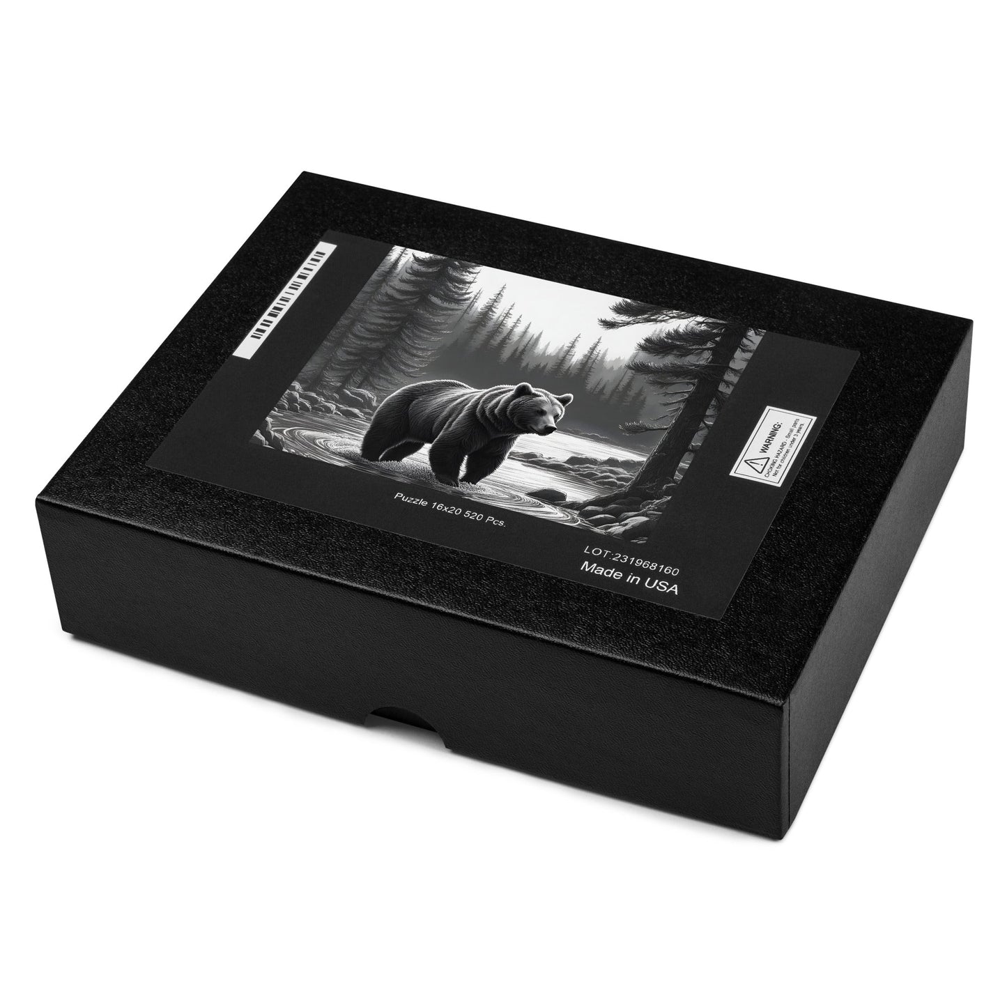 Black And White Bear II Jigsaw Puzzle - Puzzle - Discovery Co.