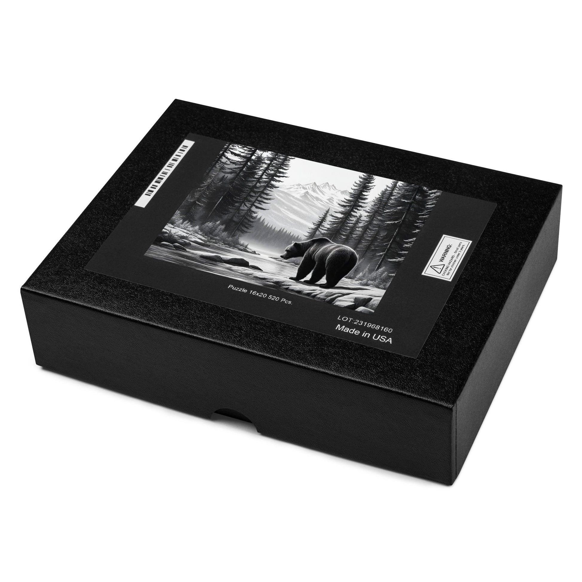 Black And White Bear Jigsaw Puzzle - Puzzle - Discovery Co.