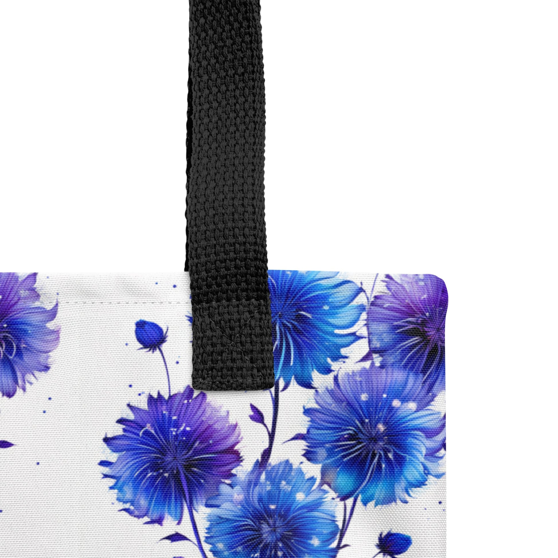 Blue and Purple Dandelion Tote Bag - Tote Bags - Discovery Co.