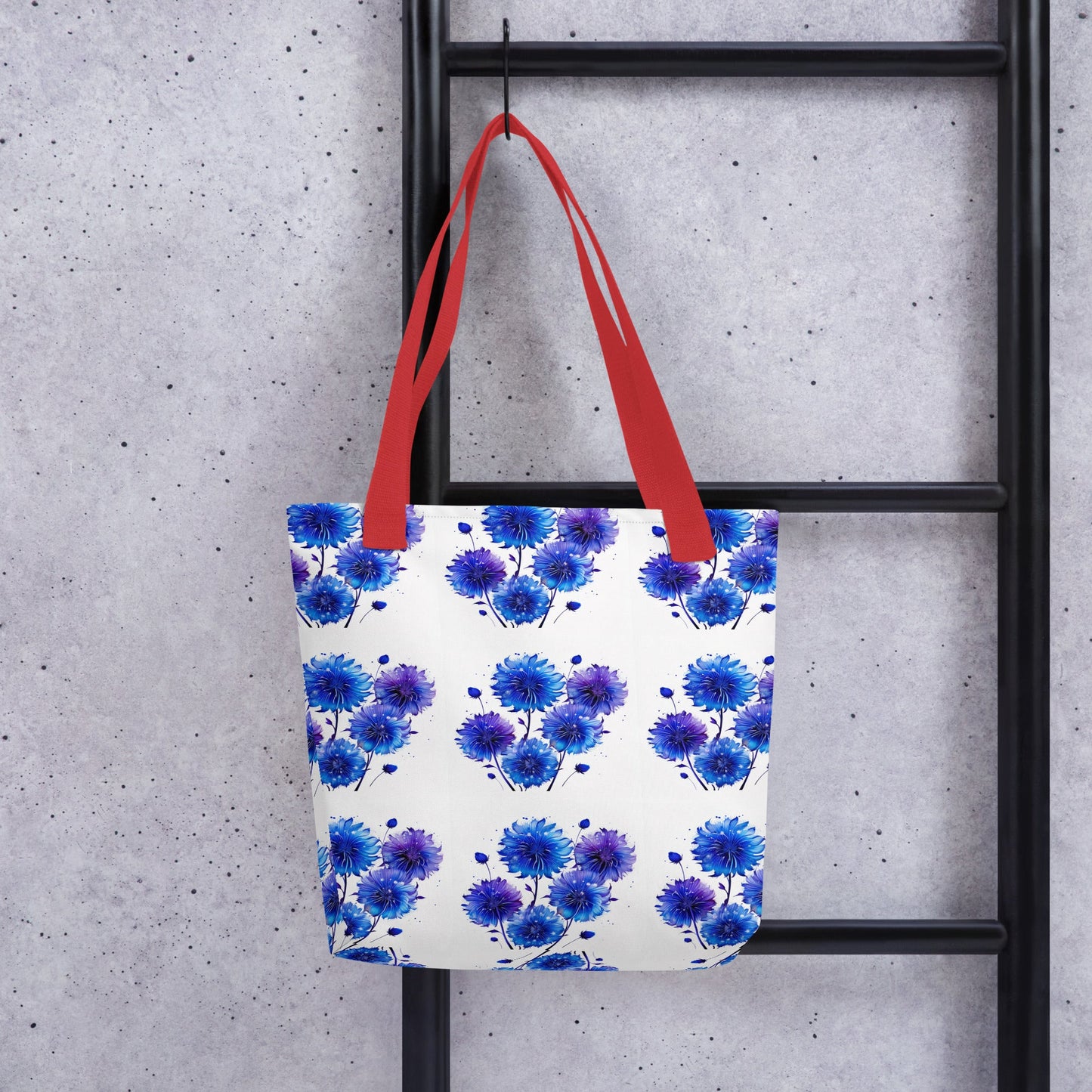 Blue and Purple Dandelion Tote Bag - Tote Bags - Discovery Co.