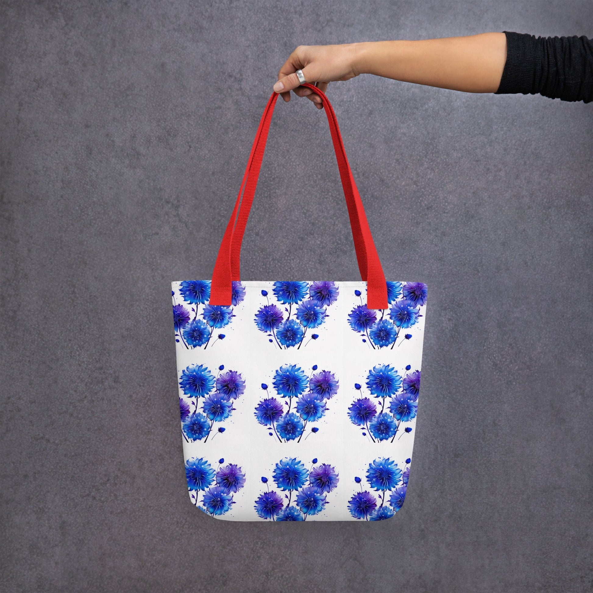 Blue and Purple Dandelion Tote Bag - Tote Bags - Discovery Co.