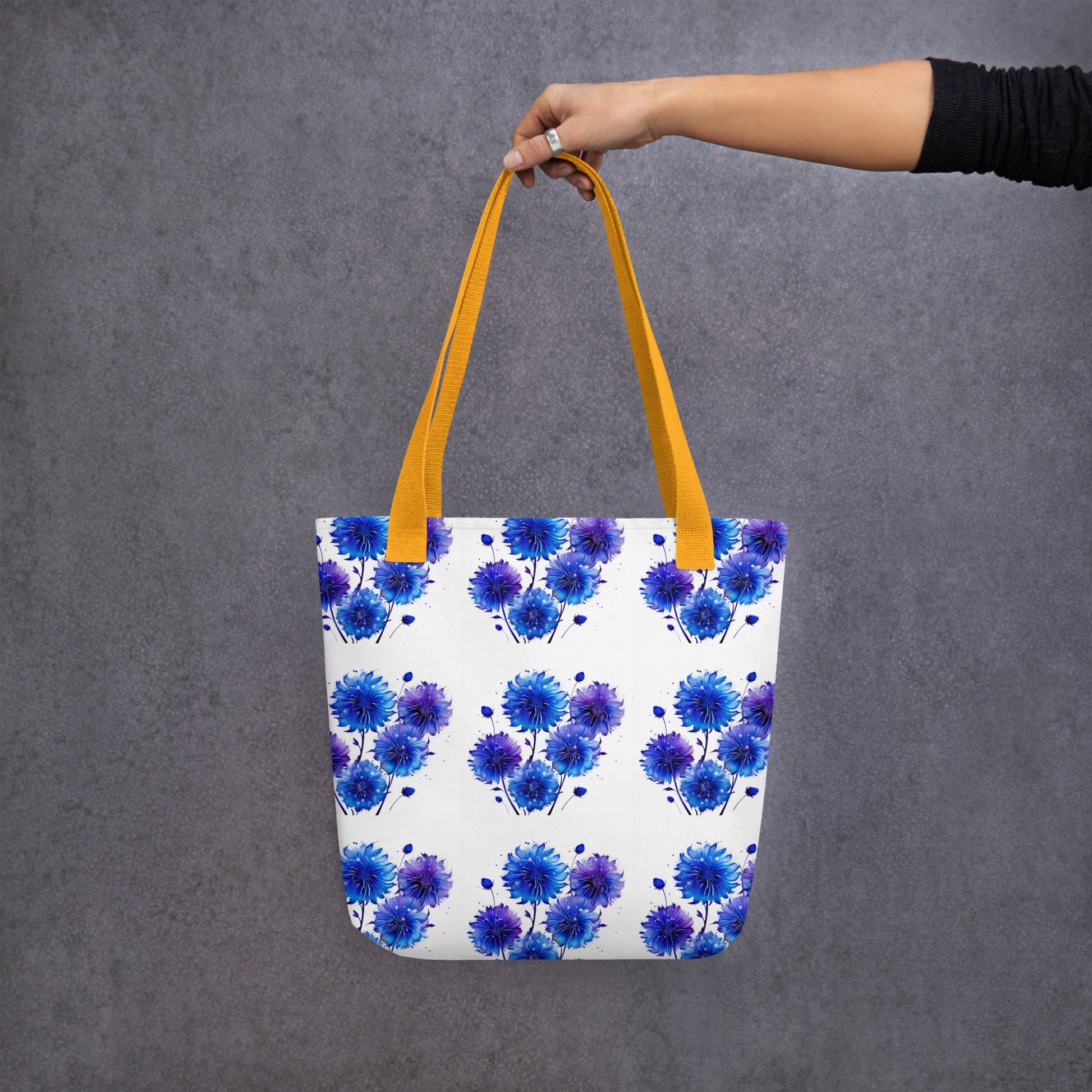 Blue and Purple Dandelion Tote Bag - Tote Bags - Discovery Co.