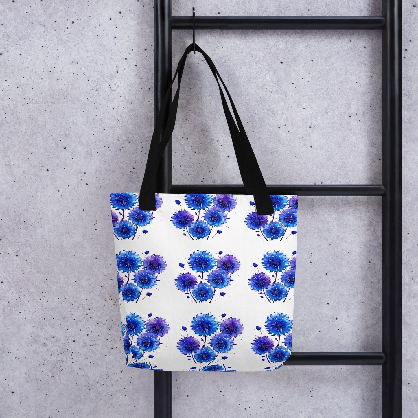 Blue and Purple Dandelion Tote Bag - Tote Bags - Discovery Co.