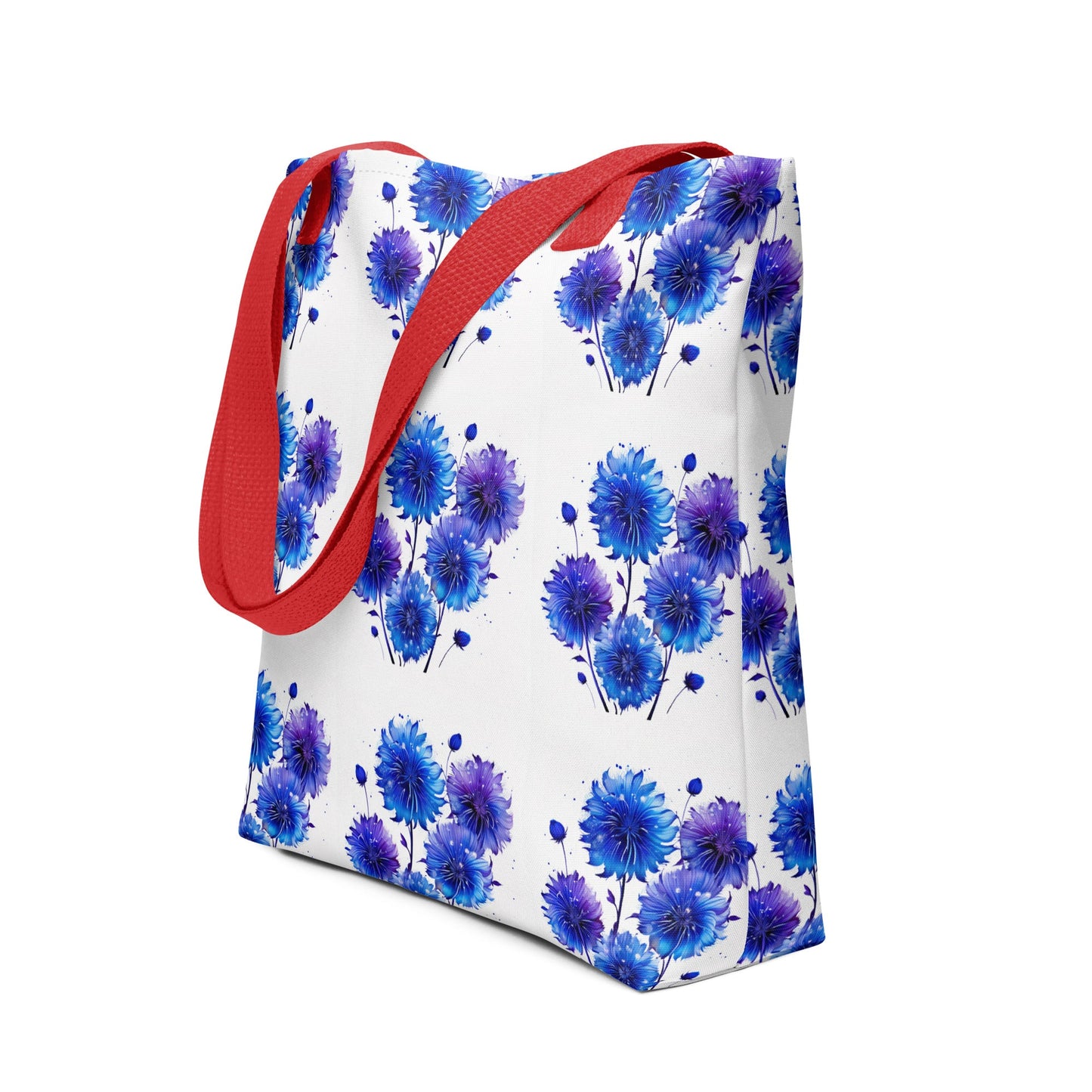 Blue and Purple Dandelion Tote Bag - Tote Bags - Discovery Co.