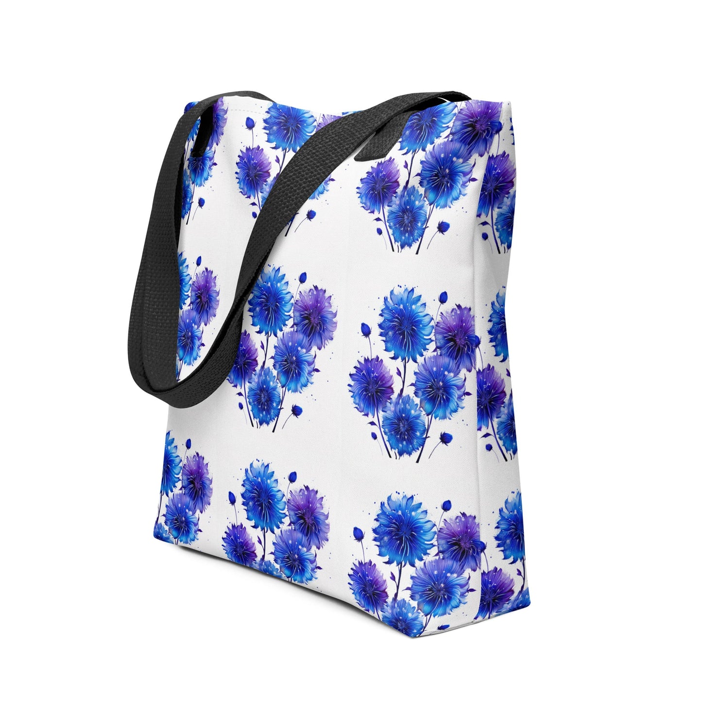 Blue and Purple Dandelion Tote Bag - Tote Bags - Discovery Co.